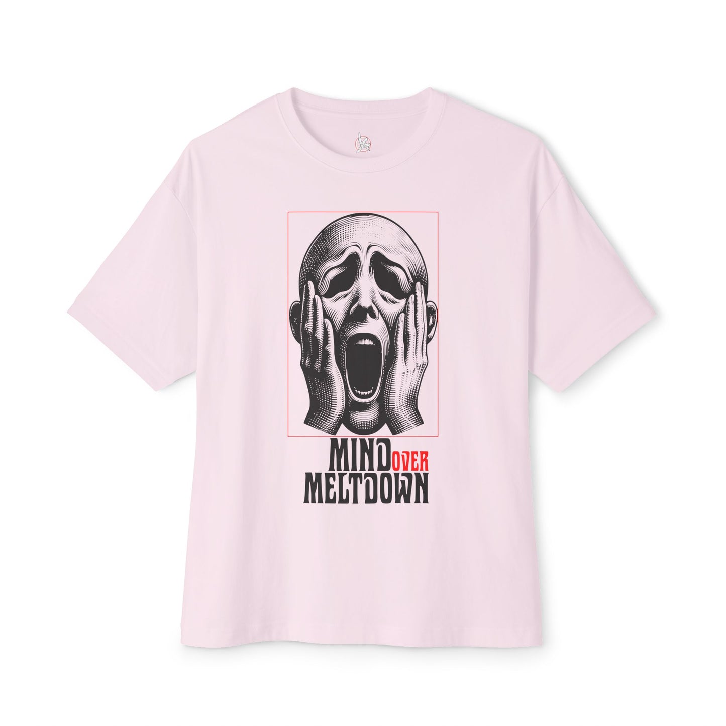 FPD - Mind Over Meltdown Oversized Tee — Mental Strength Statement Shirt