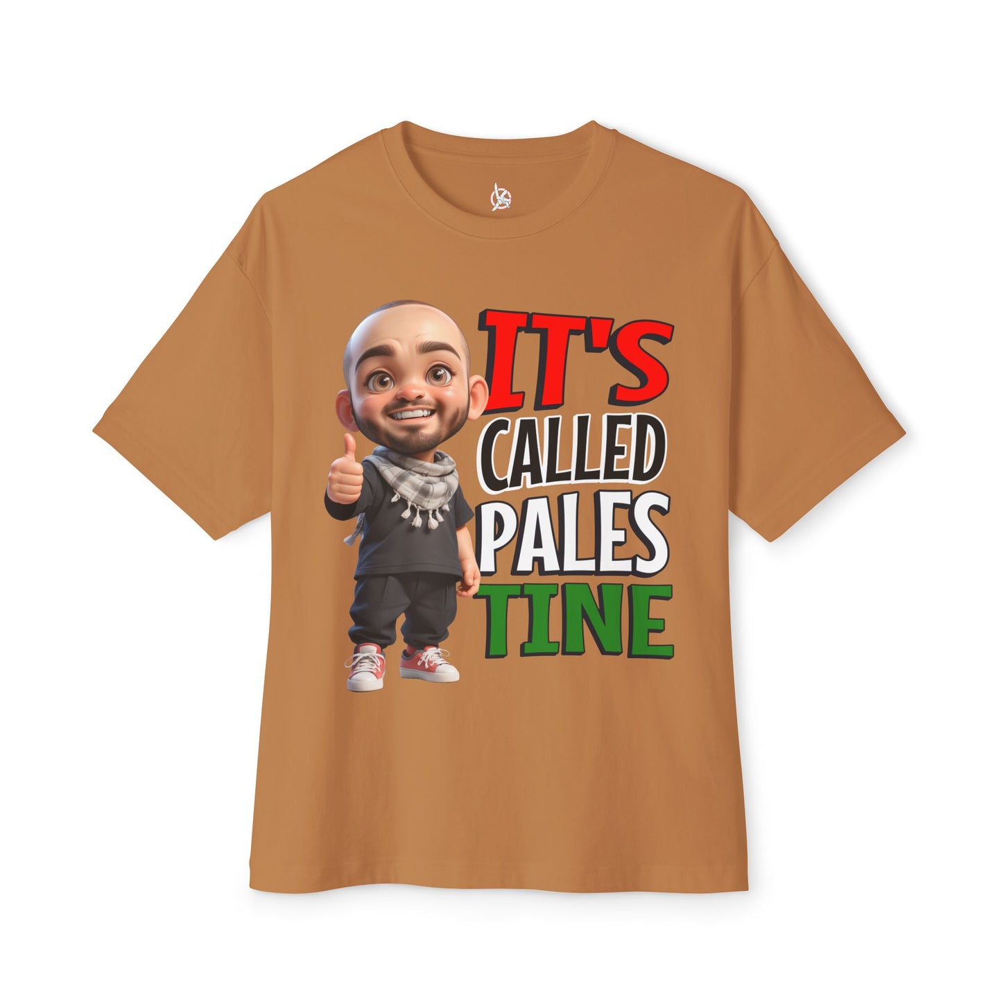 It’s Called Palestine Oversized Tee – Bold Pro-Palestine Graphic Shirt - FPD