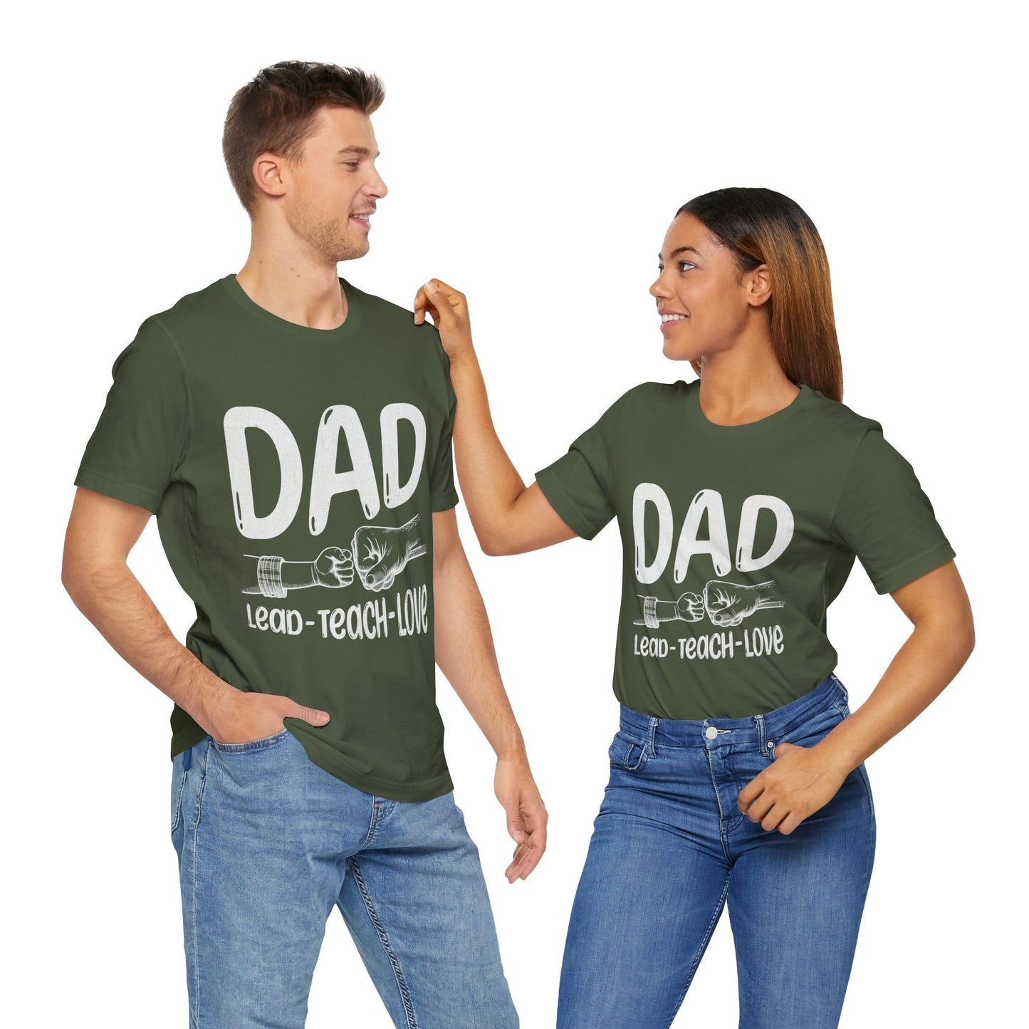 Dad T-Shirt – Lead • Teach • Love | Father’s Day Tribute Tee