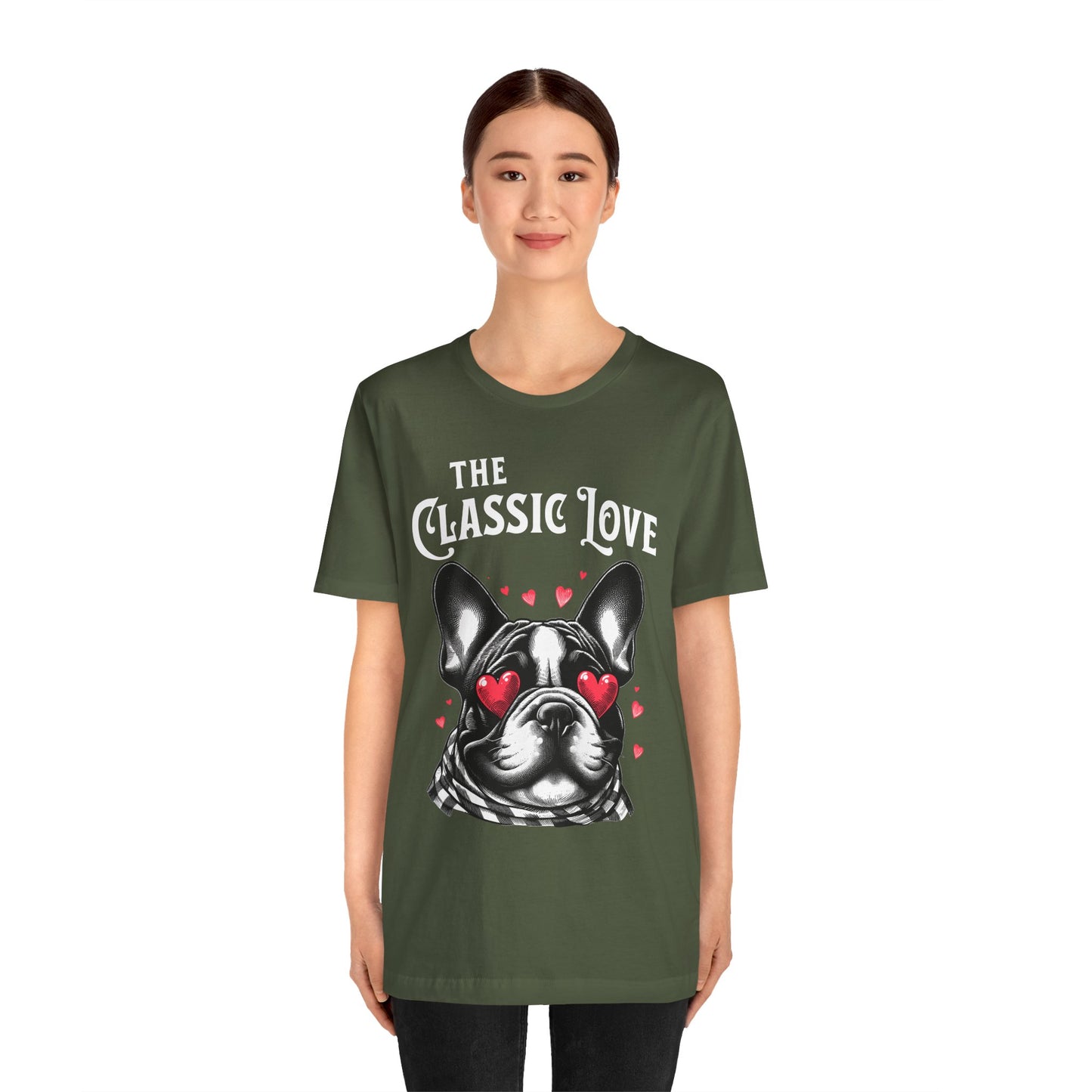 FPD - Unisex T-shirt - Pug Classic Love Tee – Cute Dog Lover Statement Shirt