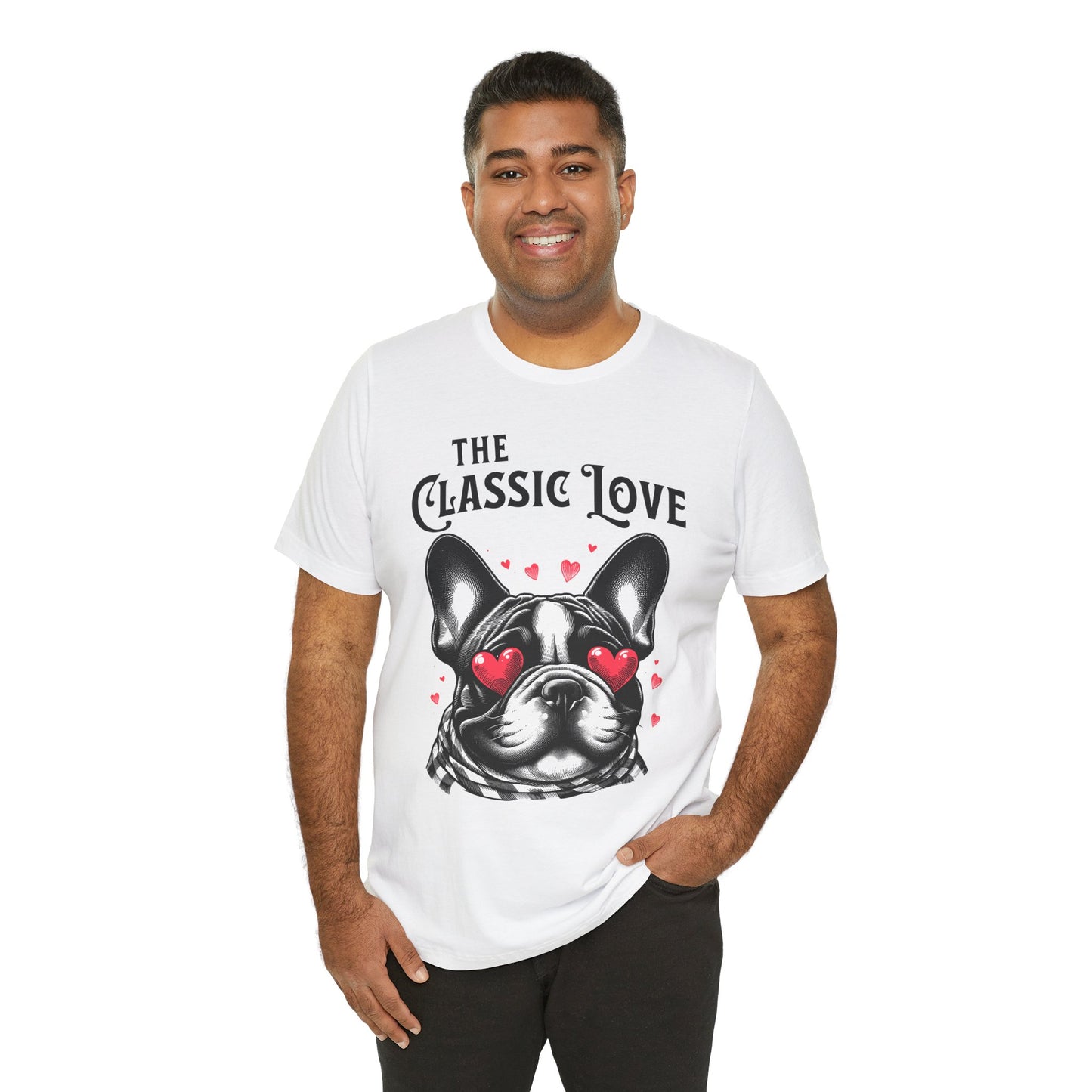 FPD - Unisex T-shirt - Pug Classic Love Tee – Cute Dog Lover Statement Shirt