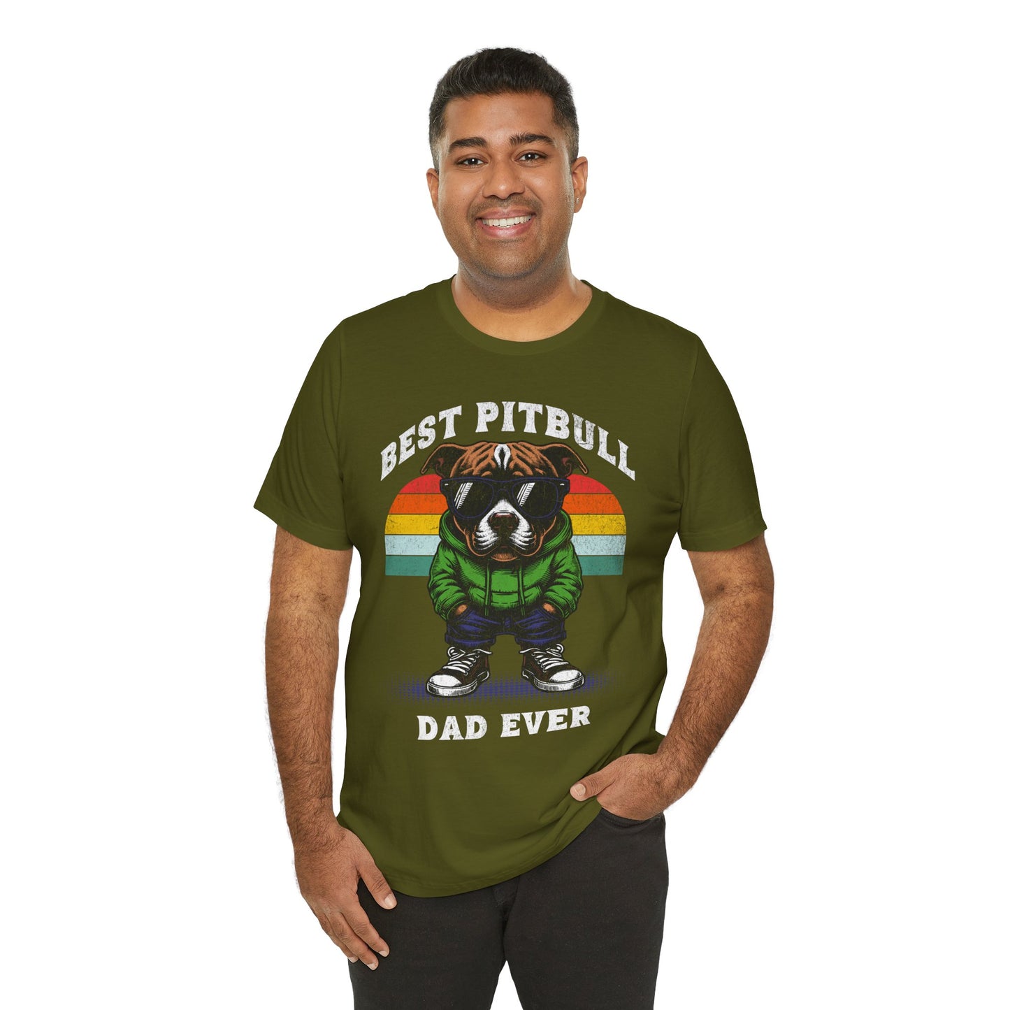 FPD - Unisex T-shirt - Best Pitbull Dad Ever Tee – Dog Lover Statement Shirt