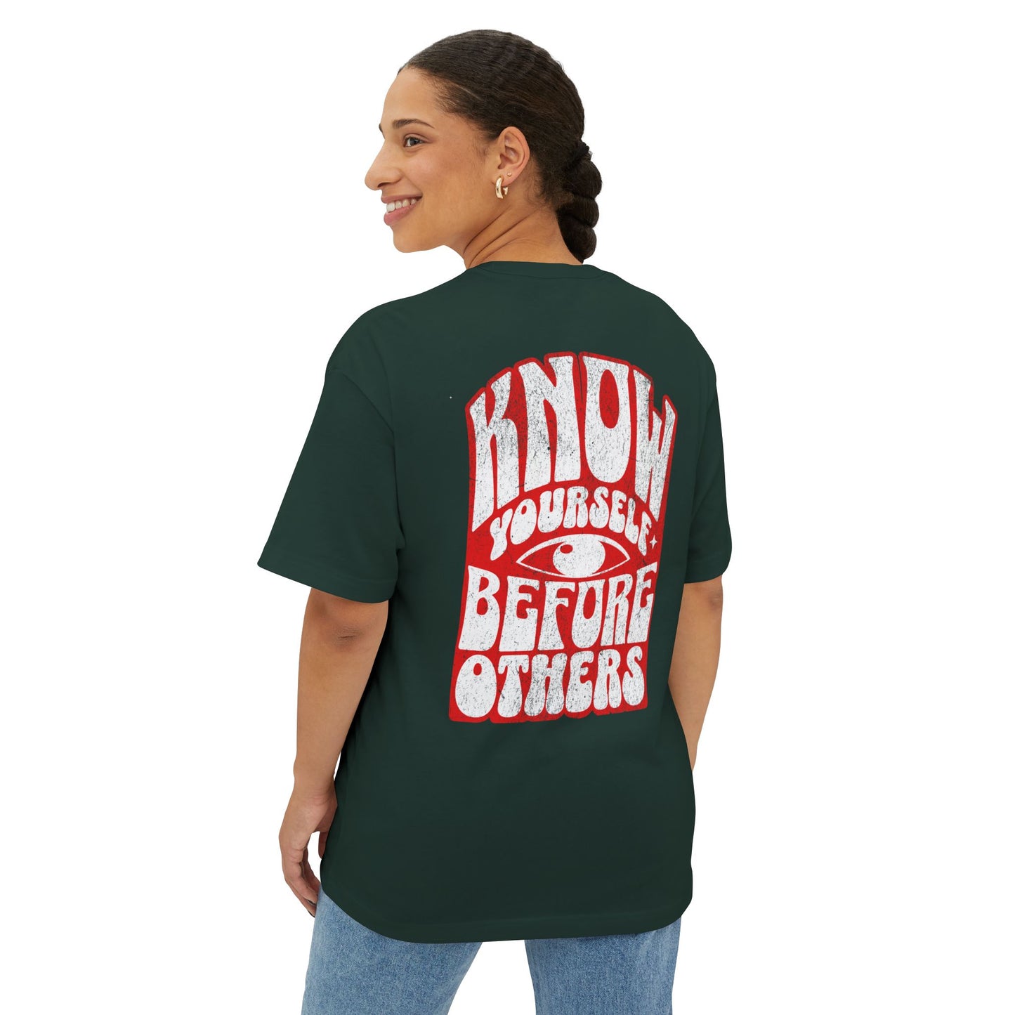 F&BPD - Know Yourself Before Others Oversized Tee – Self-Awareness Streetwear