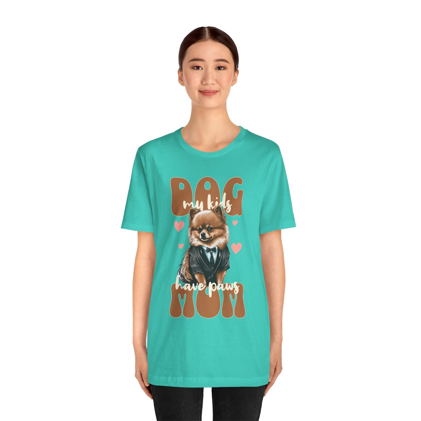 Dog Mom T-Shirt | Cute Pet Lover Unisex Tee - FPD