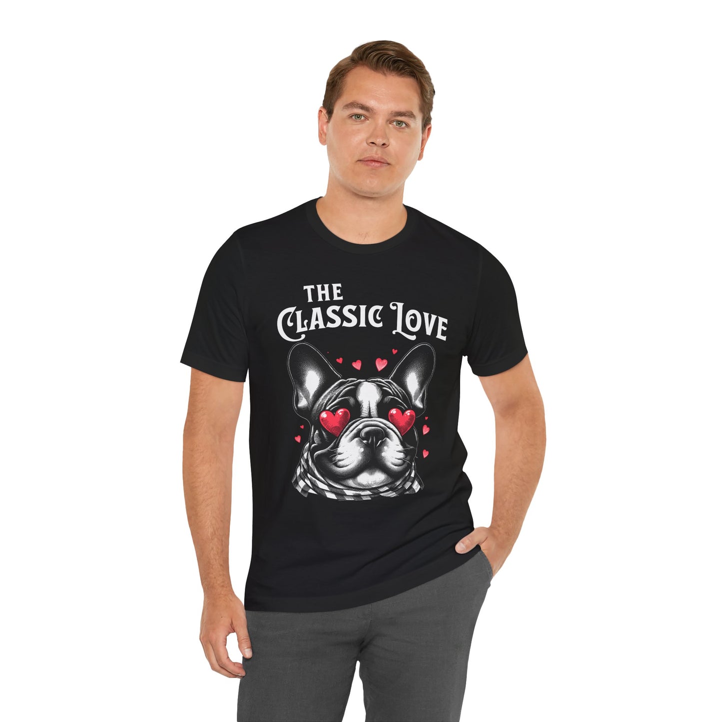 FPD - Unisex T-shirt - Pug Classic Love Tee – Cute Dog Lover Statement Shirt