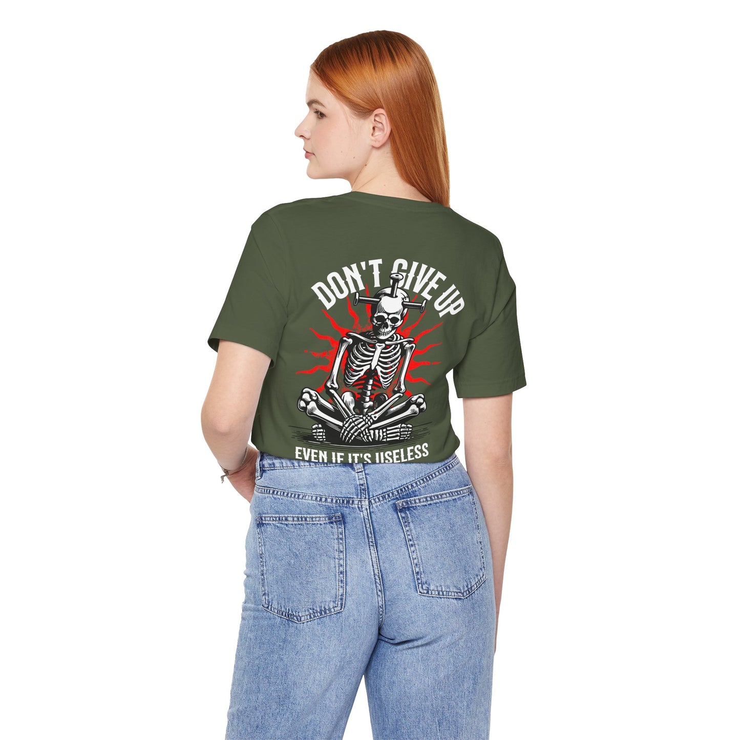 F&BPD - Don’t Give Up Unisex Tee – Persistence Statement Shirt