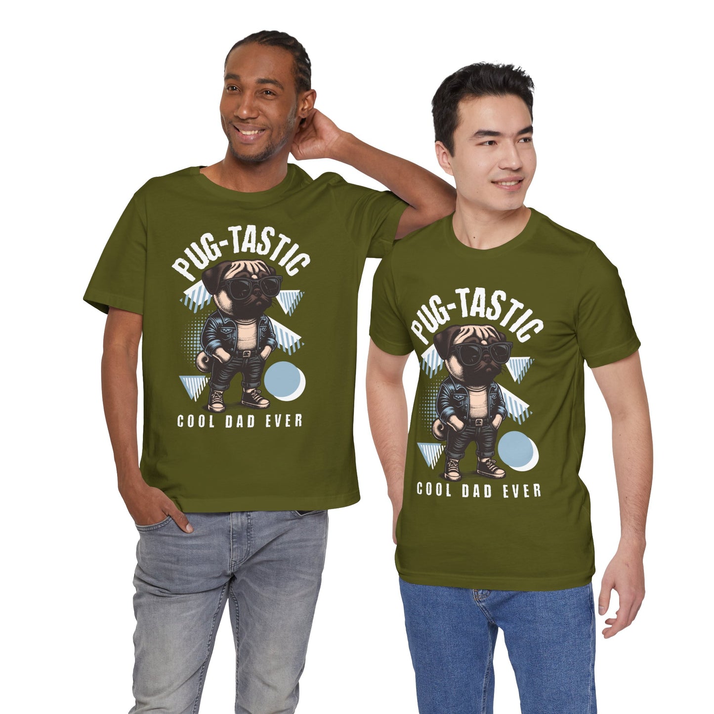 FPD - Unisex T-shirt - Pugtastic Tee – Fun & Playful Dog Lover Shirt