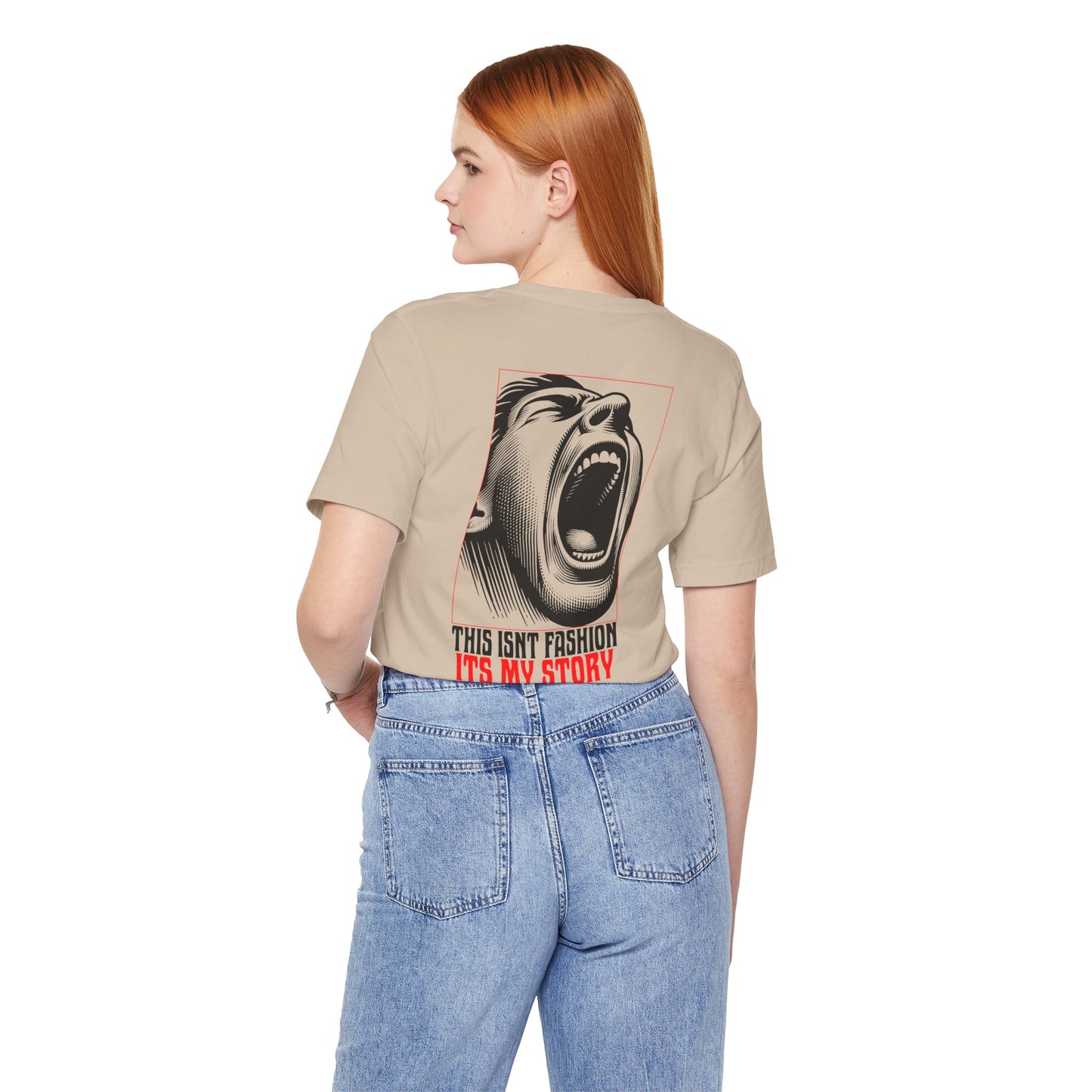 F&BPD - Unisex T-shirt - This Isn’t Fashion, It’s My Story Tee – Self-Expression Statement Shirt