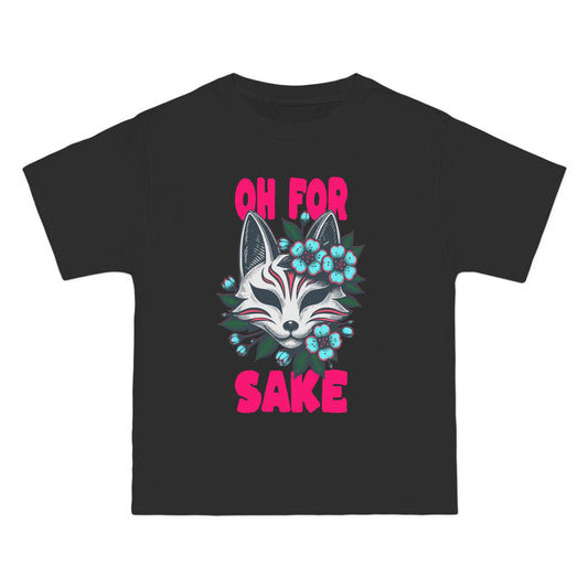 Oh For Fox Sake Oversized T-Shirt – Funny Graphic Tee Print | Streetwear Cotton Tee