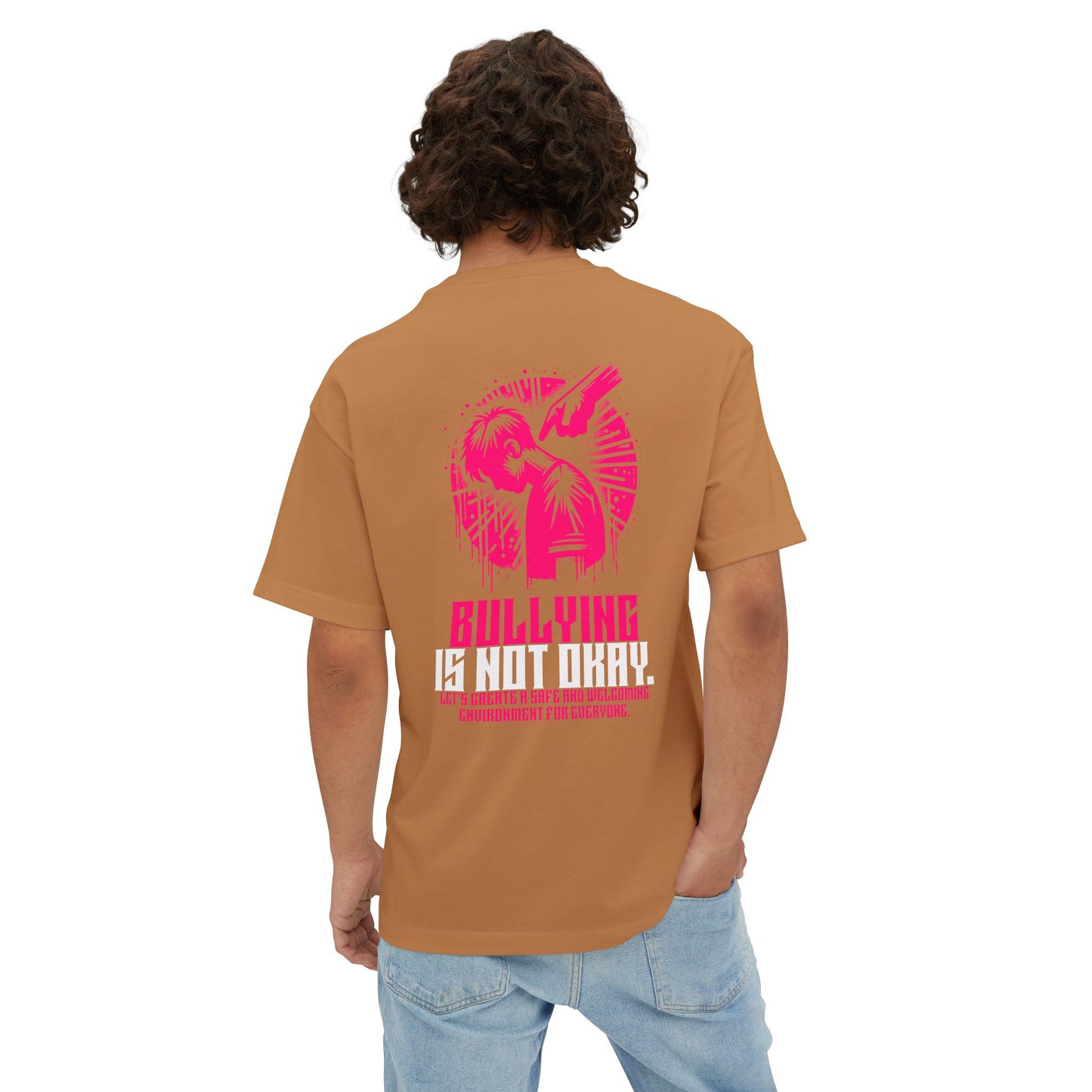 F&BPD - Bullying is NOT okay - Unisex Oversized T-shirt