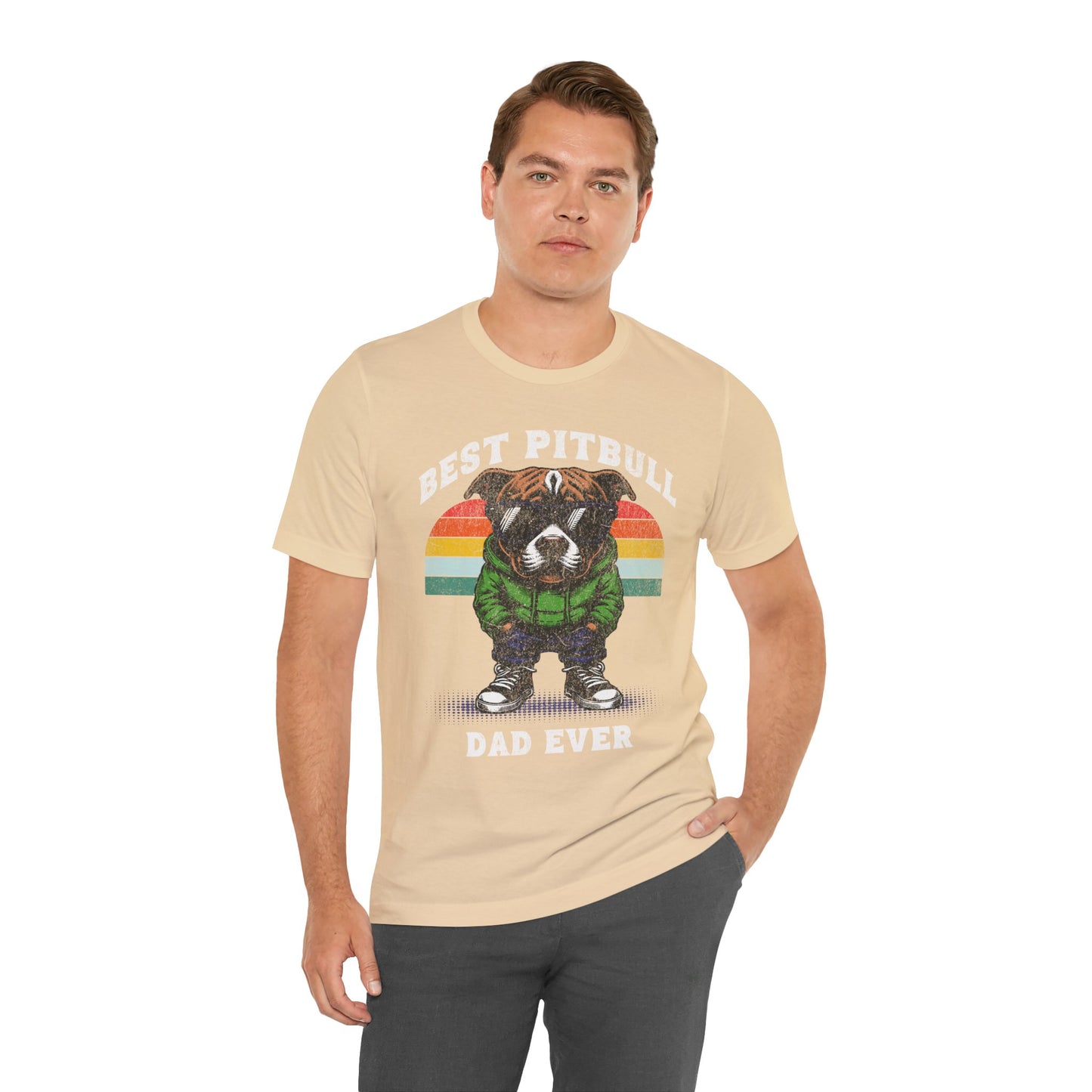 FPD - Unisex T-shirt - Best Pitbull Dad Ever Tee – Dog Lover Statement Shirt