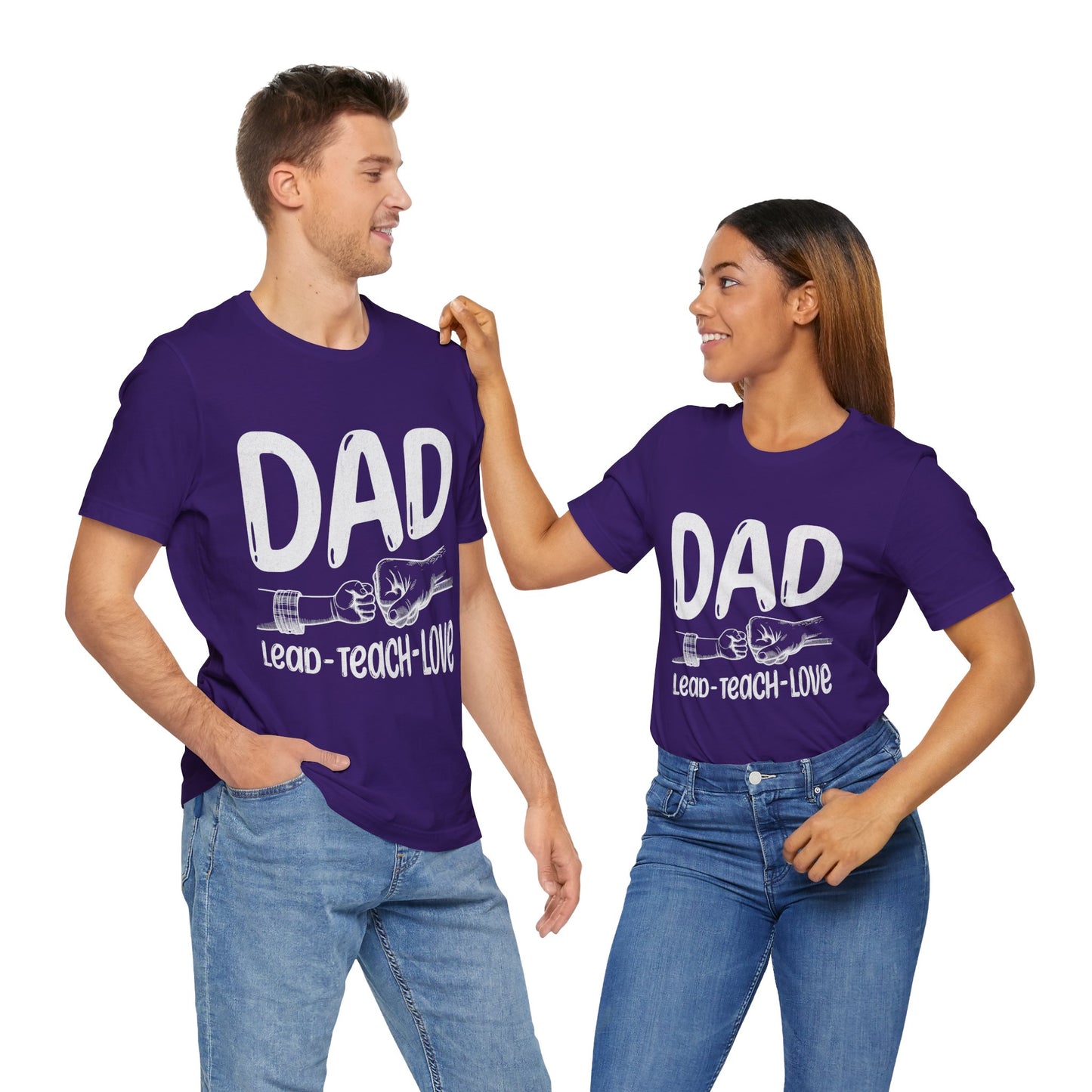 Dad T-Shirt – Lead • Teach • Love | Father’s Day Tribute Tee