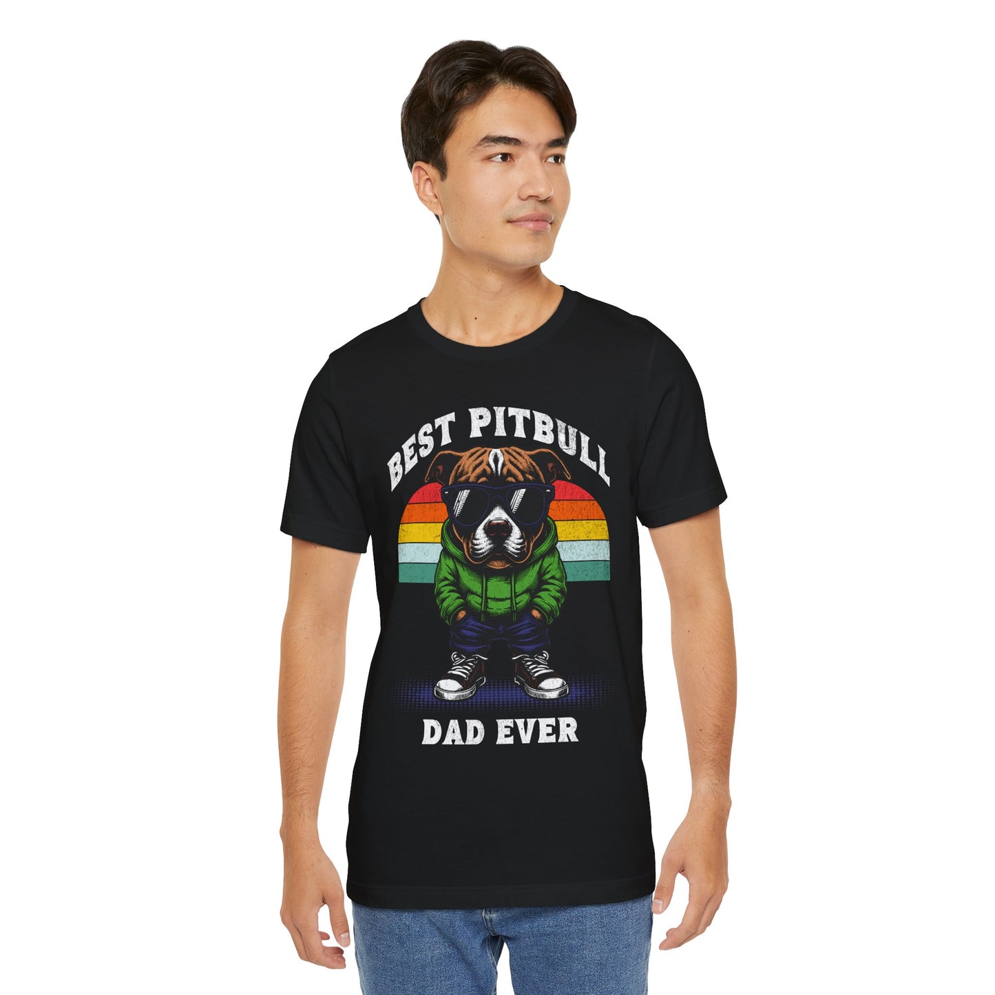 FPD - Unisex T-shirt - Best Pitbull Dad Ever Tee – Dog Lover Statement Shirt