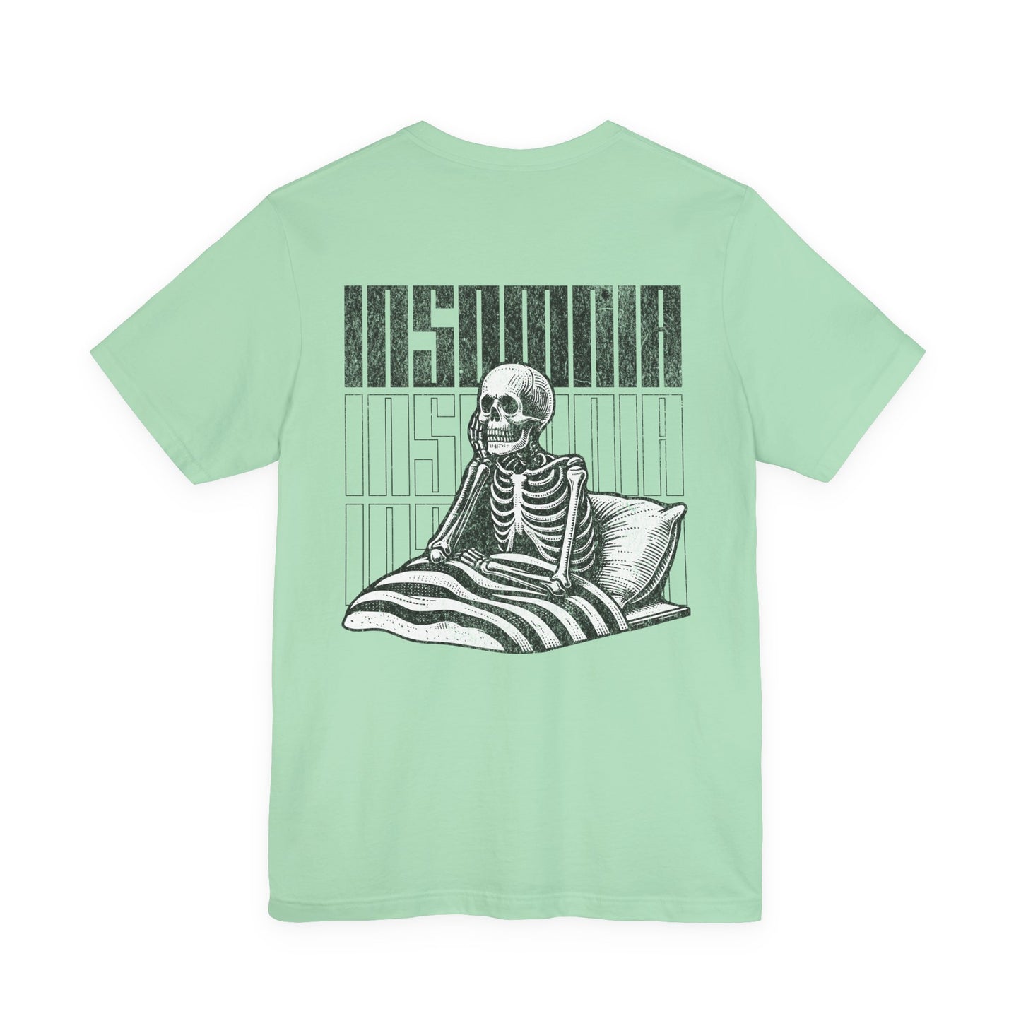 F&BPD - Unisex T-shirt - Insomnia Tee – Late Night Mind Battle Statement Shirt