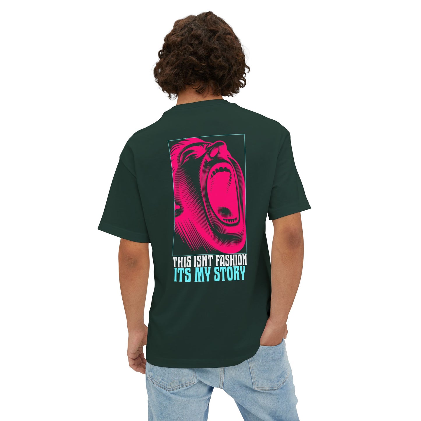 F&BPD - This Isn’t Fashion, It’s My Story Oversized Tee – Authentic Self-Expression