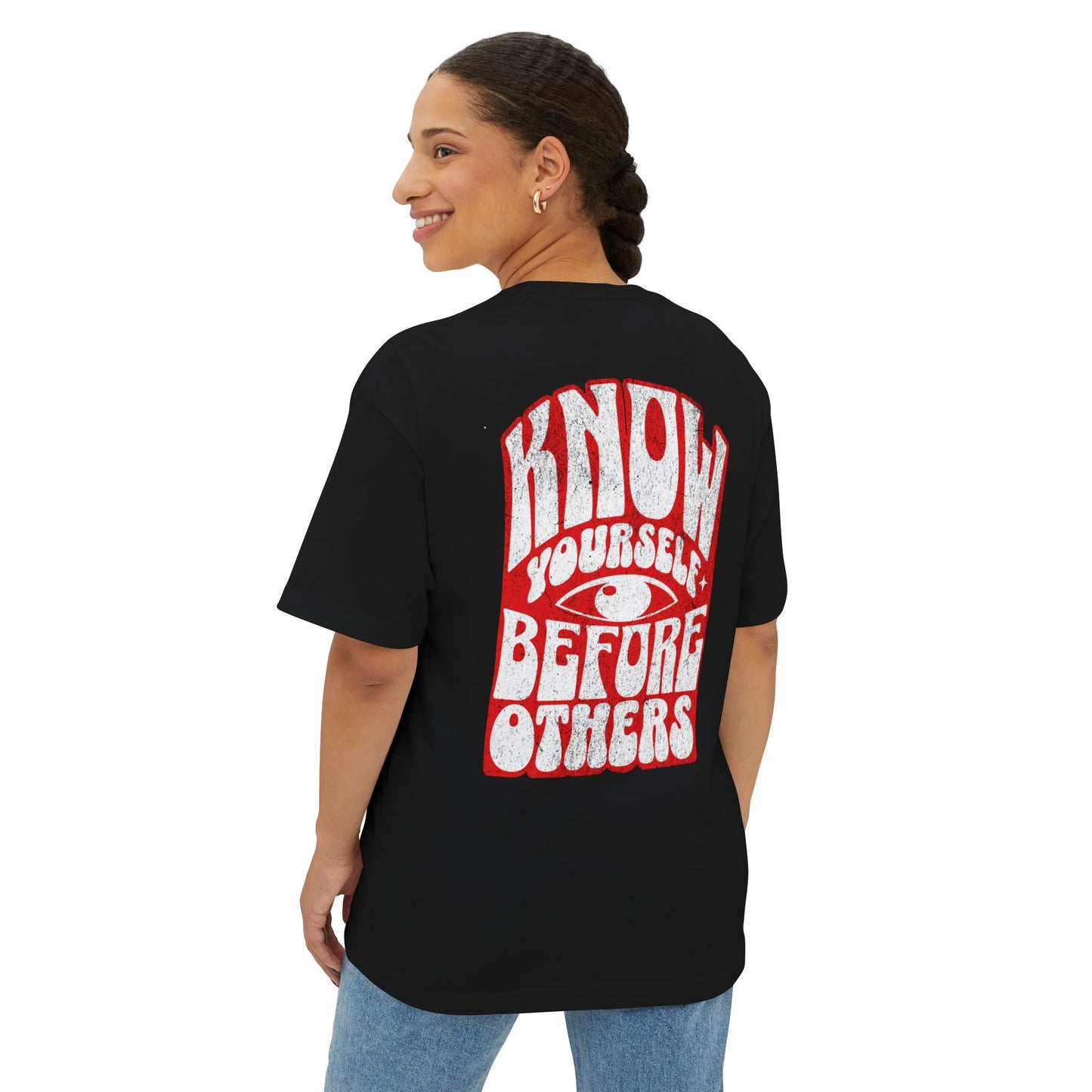 F&BPD - Know Yourself Before Others Oversized Tee – Self-Awareness Streetwear