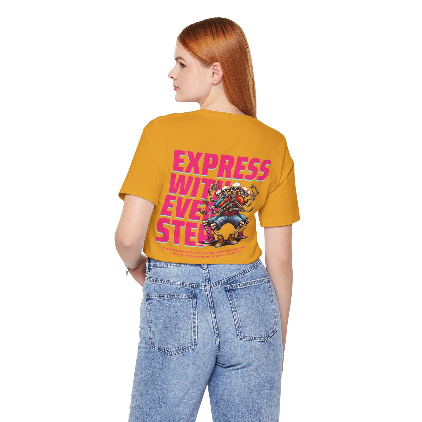 F&BPD - Unisex T-shirt - Express With Every Step Tee – Self-Expression Statement Shirt