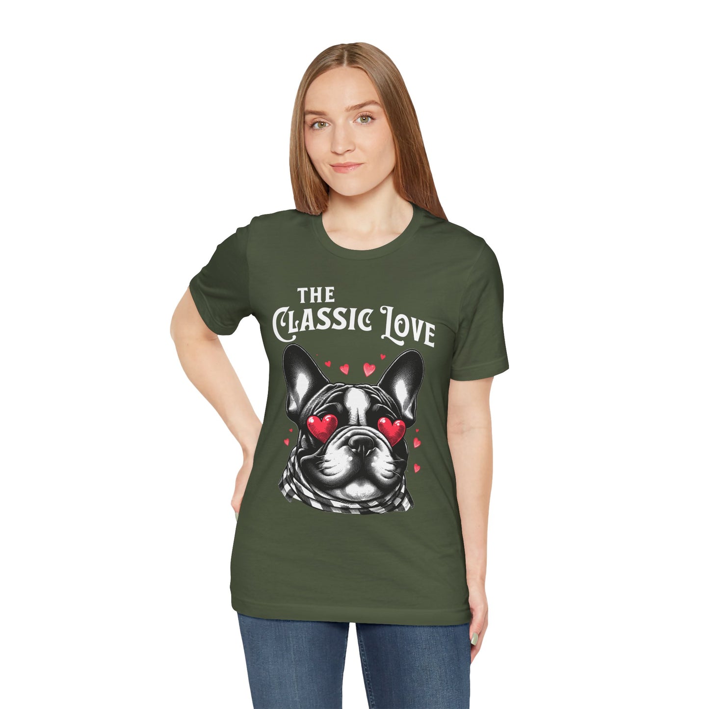 FPD - Unisex T-shirt - Pug Classic Love Tee – Cute Dog Lover Statement Shirt