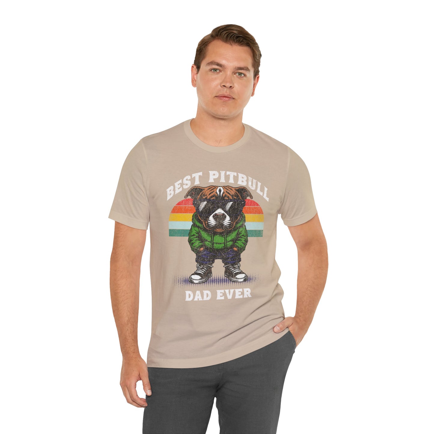FPD - Unisex T-shirt - Best Pitbull Dad Ever Tee – Dog Lover Statement Shirt