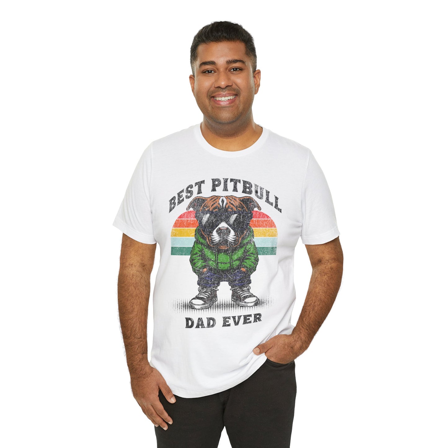 FPD - Unisex T-shirt - Best Pitbull Dad Ever Tee – Dog Lover Statement Shirt