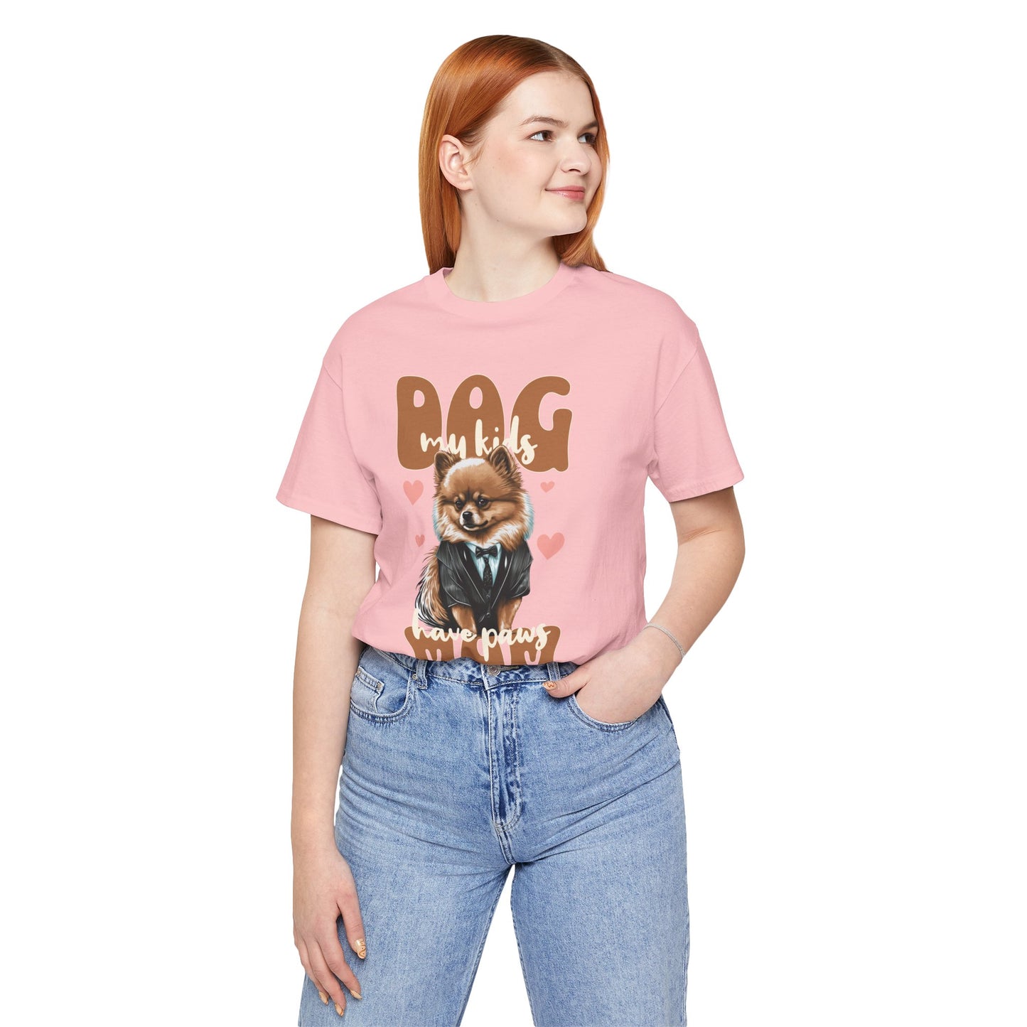 Dog Mom T-Shirt | Cute Pet Lover Unisex Tee - FPD