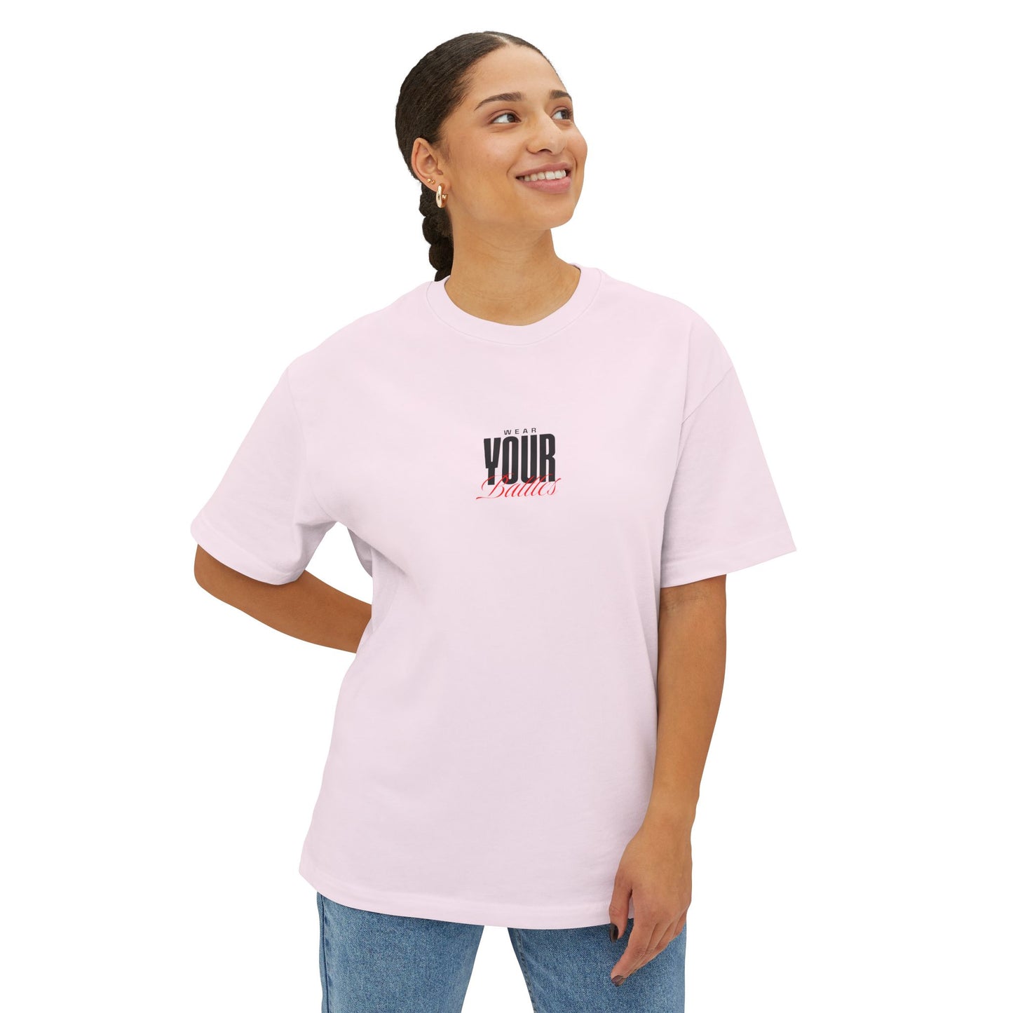 FPD - Wear Your Battles Oversized Tee – Resilience Streetwear