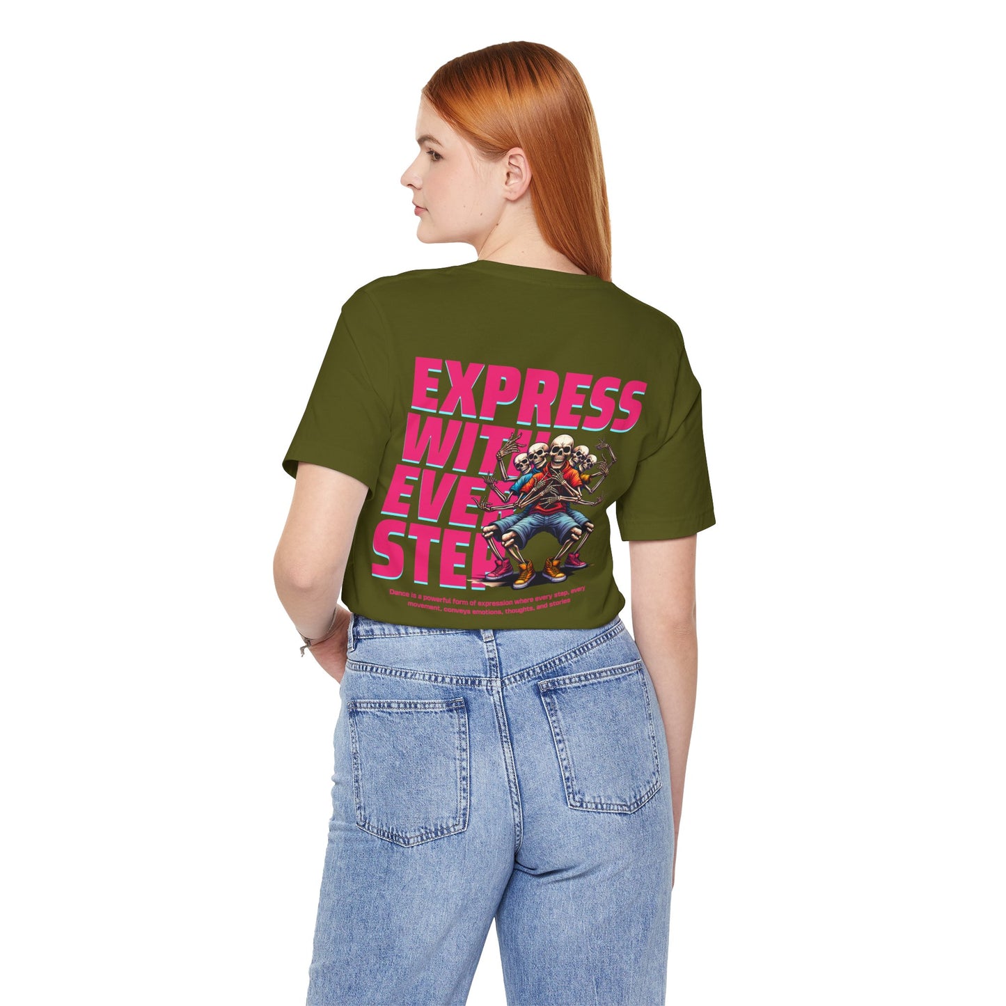 F&BPD - Unisex T-shirt - Express With Every Step Tee – Self-Expression Statement Shirt