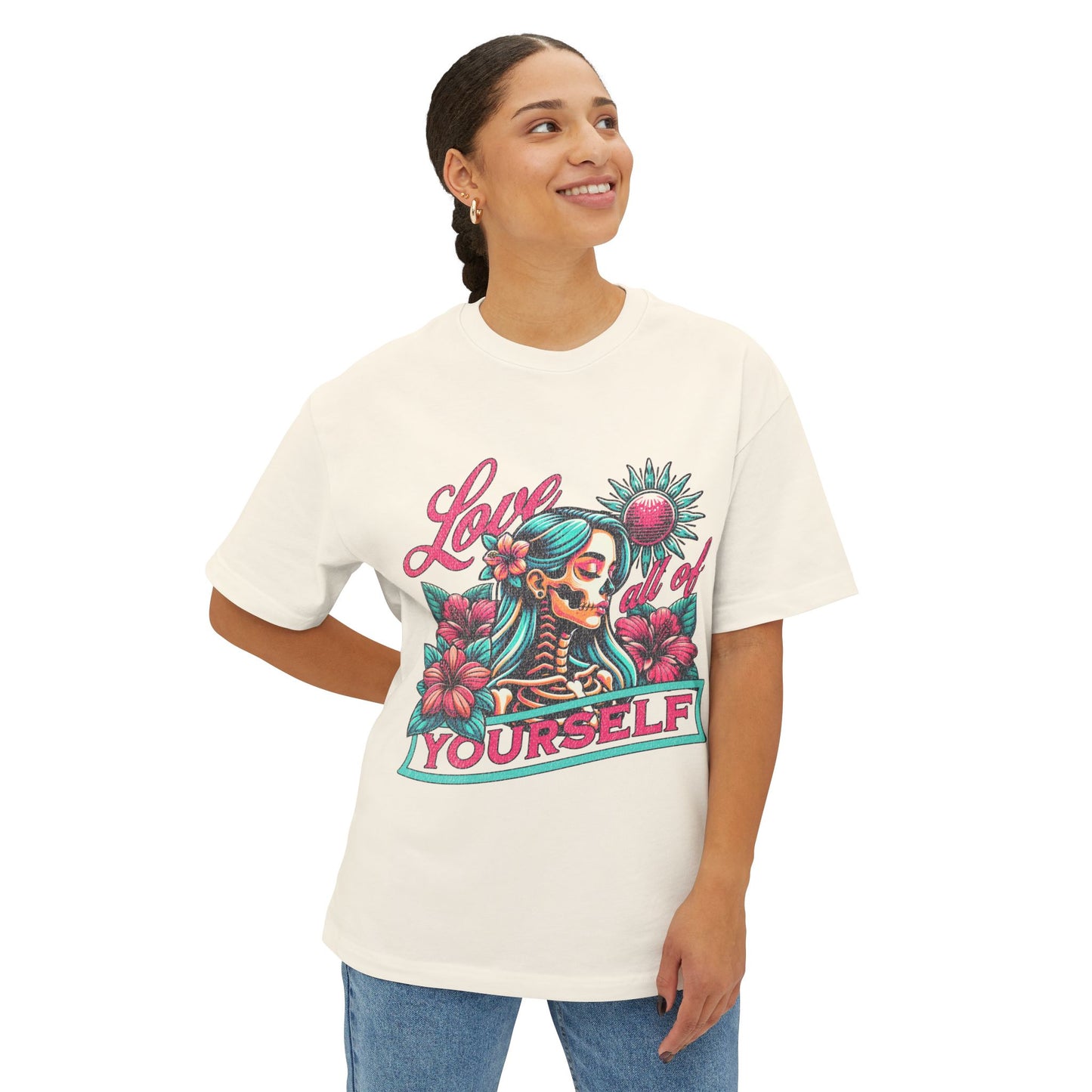 FPD - Love All of Yourself Oversized Tee – Self-Love Statement Shirt