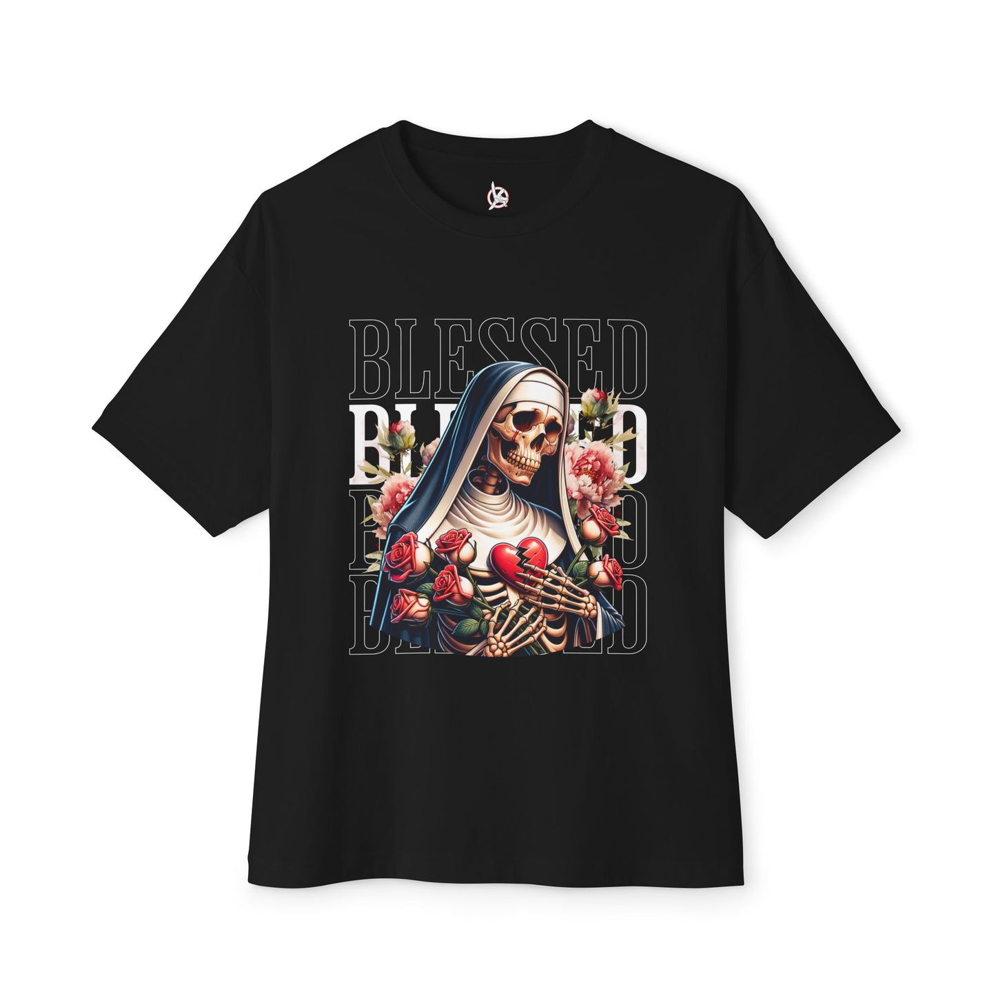 FPD - Blessed Oversized Tee – Minimalist Faith & Gratitude Shirt