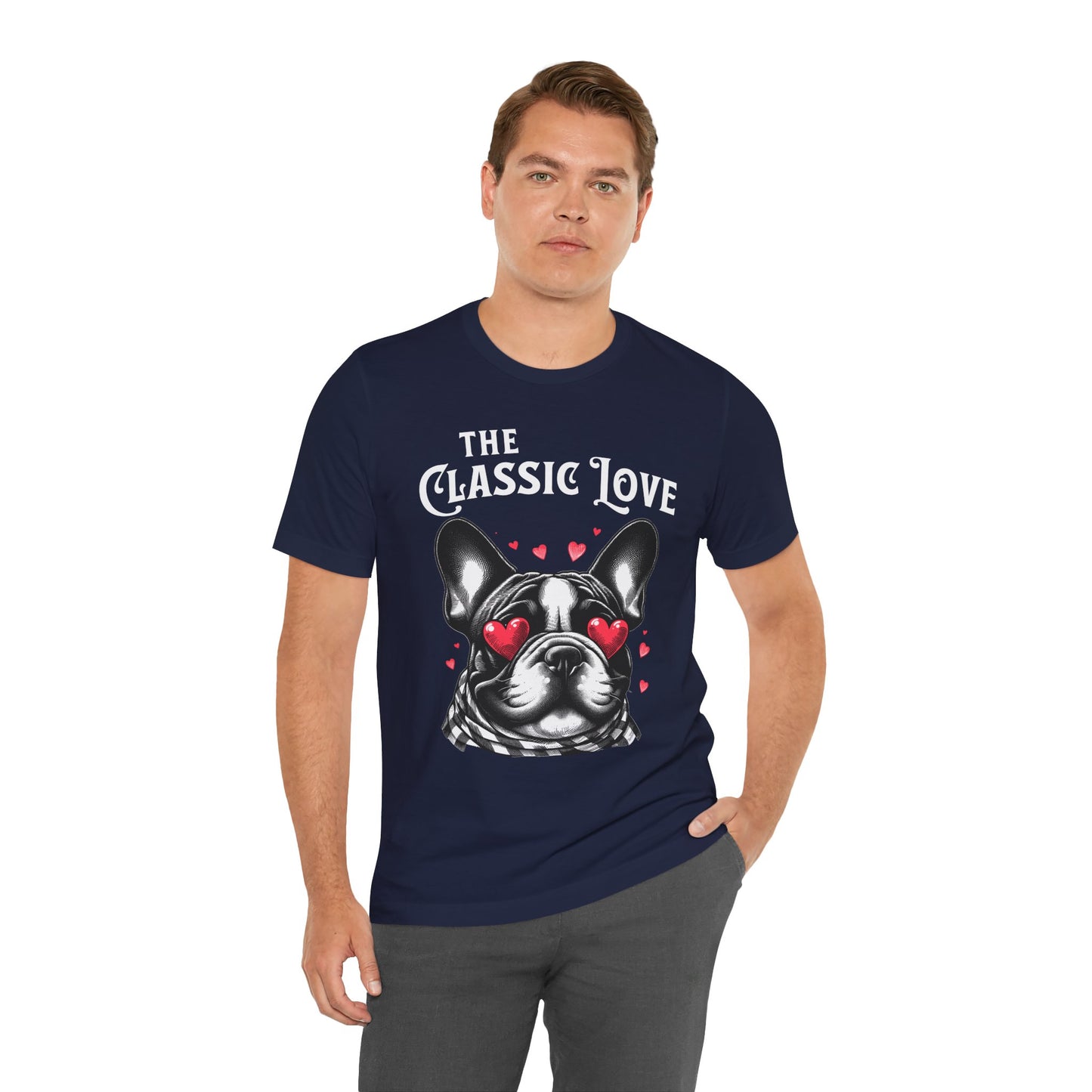 FPD - Unisex T-shirt - Pug Classic Love Tee – Cute Dog Lover Statement Shirt