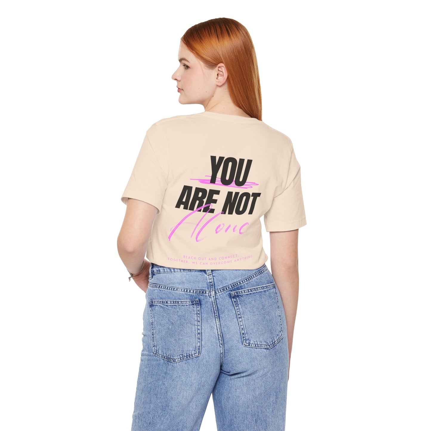 F&BPD - You Are Not Alone Unisex Tee – Awareness & Support Shirt