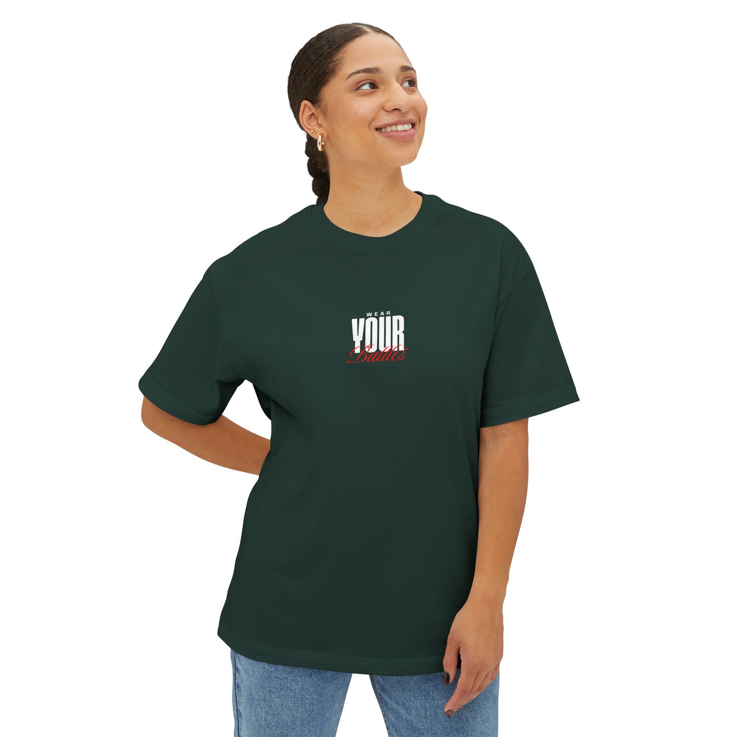 FPD - Wear Your Battles Oversized Tee – Resilience Streetwear