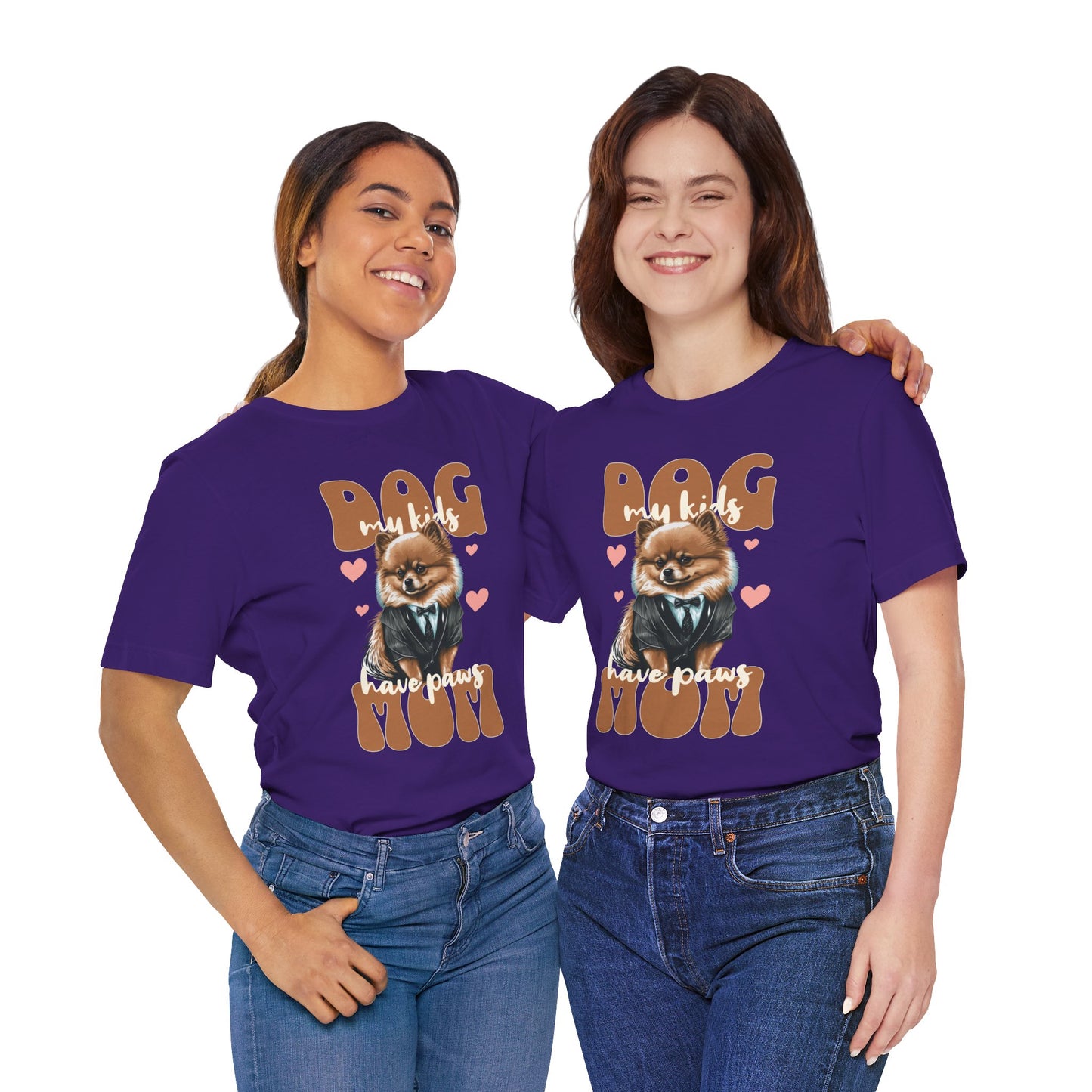 Dog Mom T-Shirt | Cute Pet Lover Unisex Tee - FPD