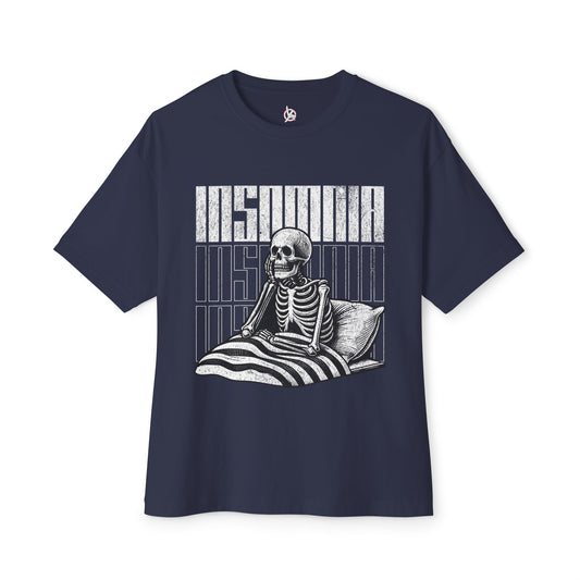 FPD - Insomnia Oversized Tee — Late Night Mind Battle Statement Shirt