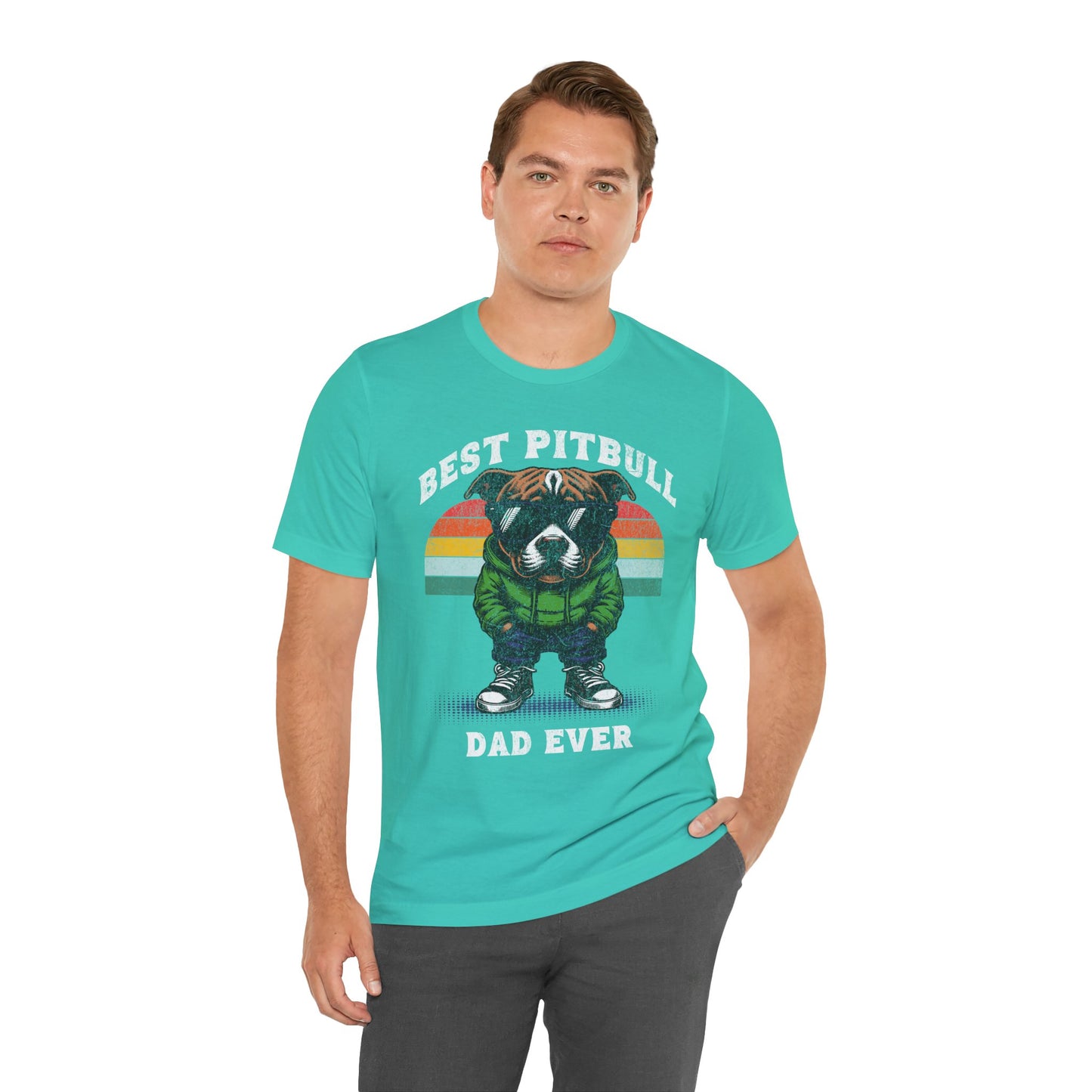 FPD - Unisex T-shirt - Best Pitbull Dad Ever Tee – Dog Lover Statement Shirt