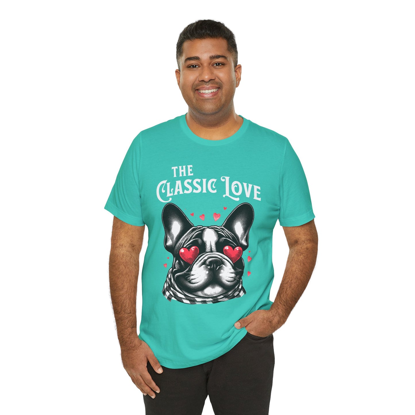 FPD - Unisex T-shirt - Pug Classic Love Tee – Cute Dog Lover Statement Shirt