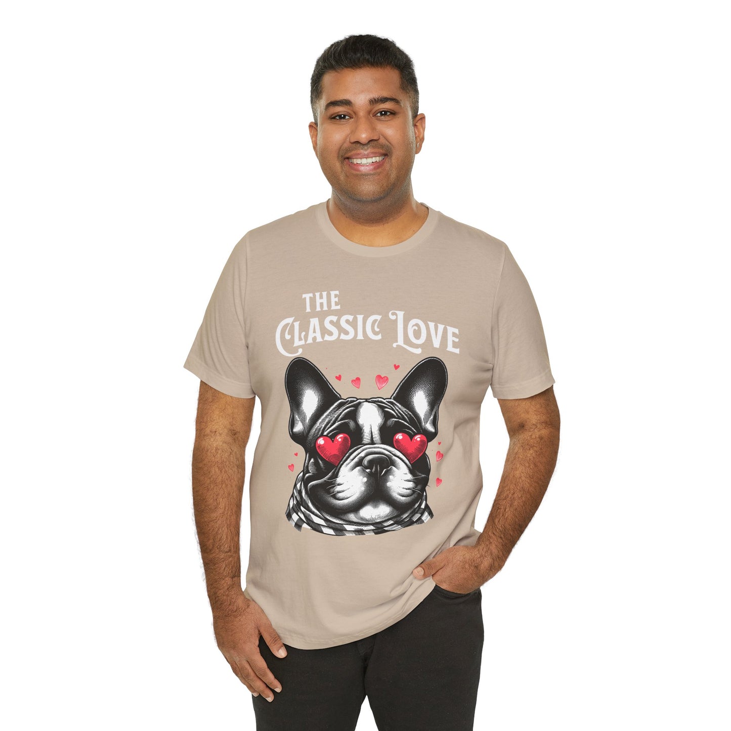 FPD - Unisex T-shirt - Pug Classic Love Tee – Cute Dog Lover Statement Shirt
