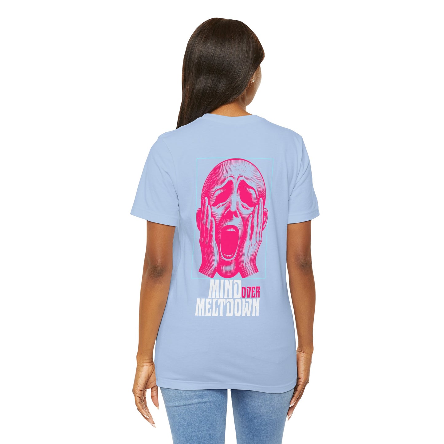 F&BPD - Unisex Tee - Mind Over Meltdown Tee – Calm in Chaos Statement Shirt