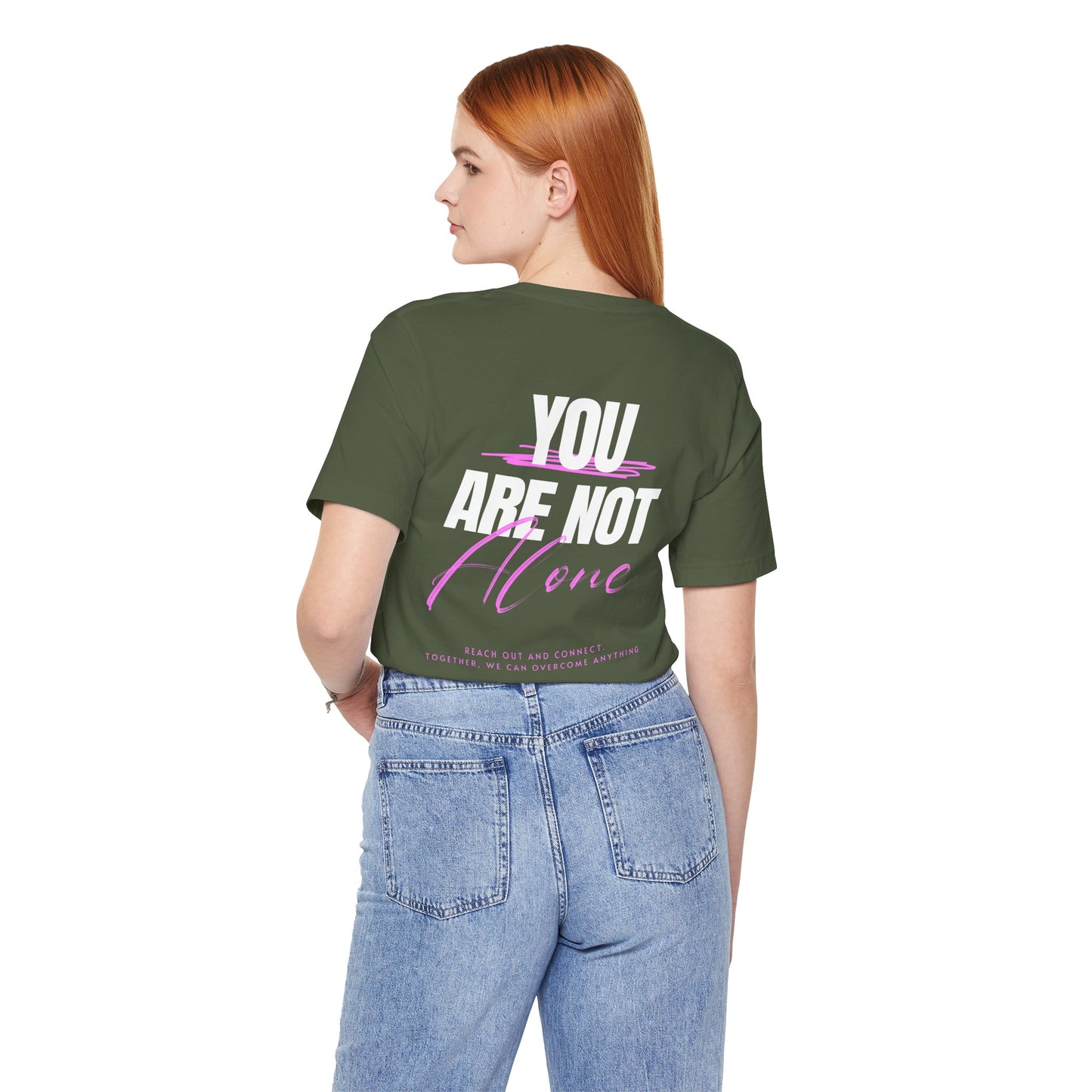 F&BPD - You Are Not Alone Unisex Tee – Awareness & Support Shirt