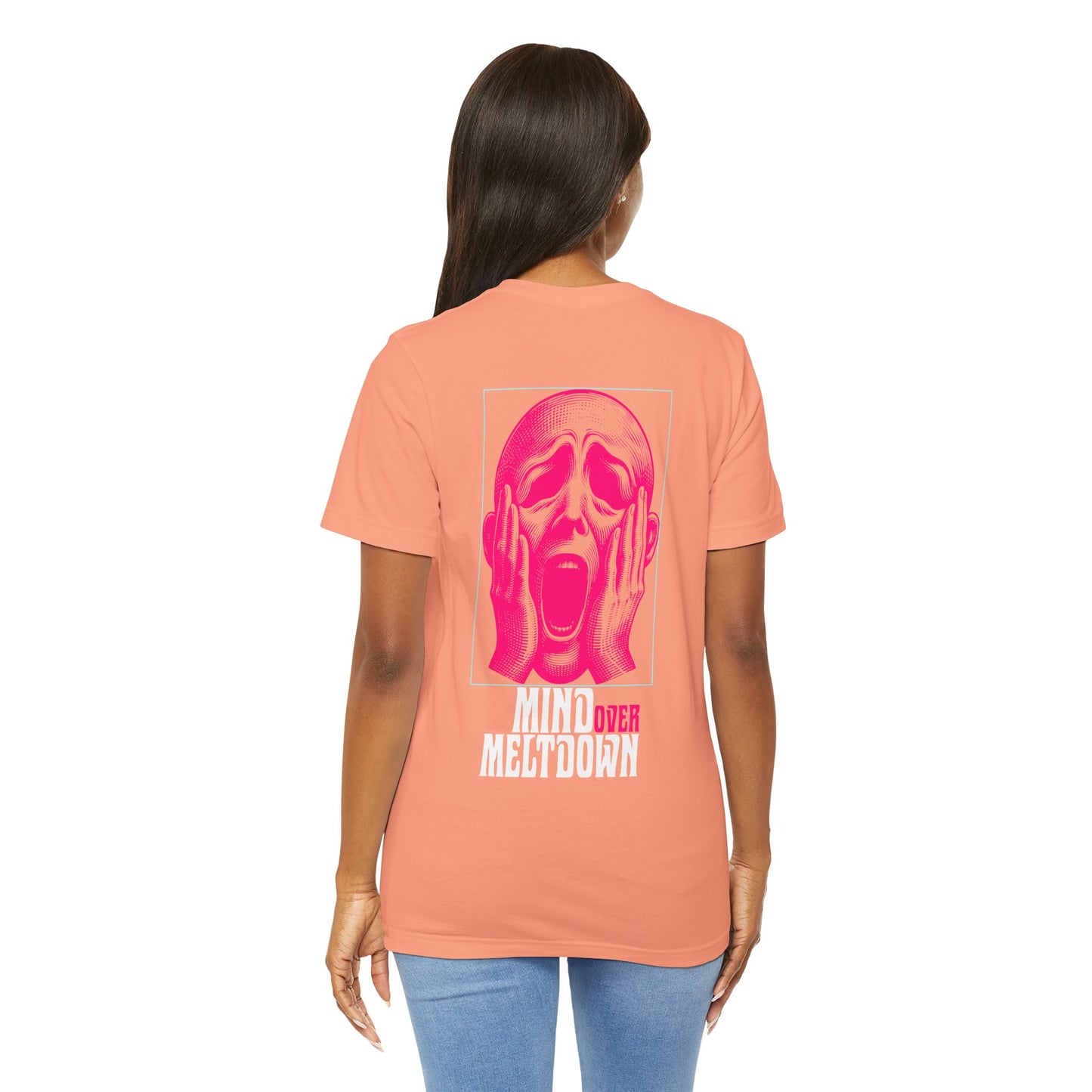 F&BPD - Unisex Tee - Mind Over Meltdown Tee – Calm in Chaos Statement Shirt