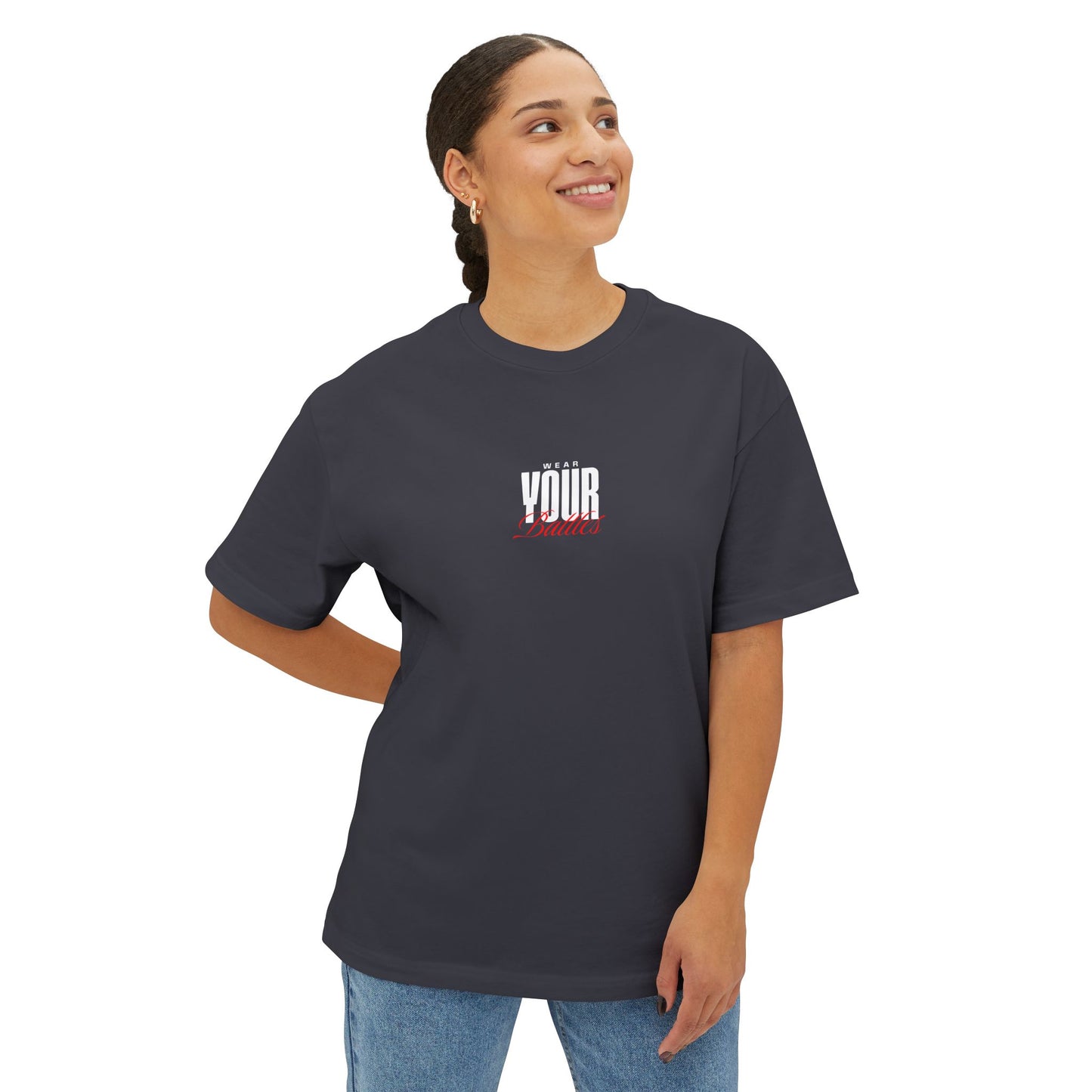 FPD - Wear Your Battles Oversized Tee – Resilience Streetwear