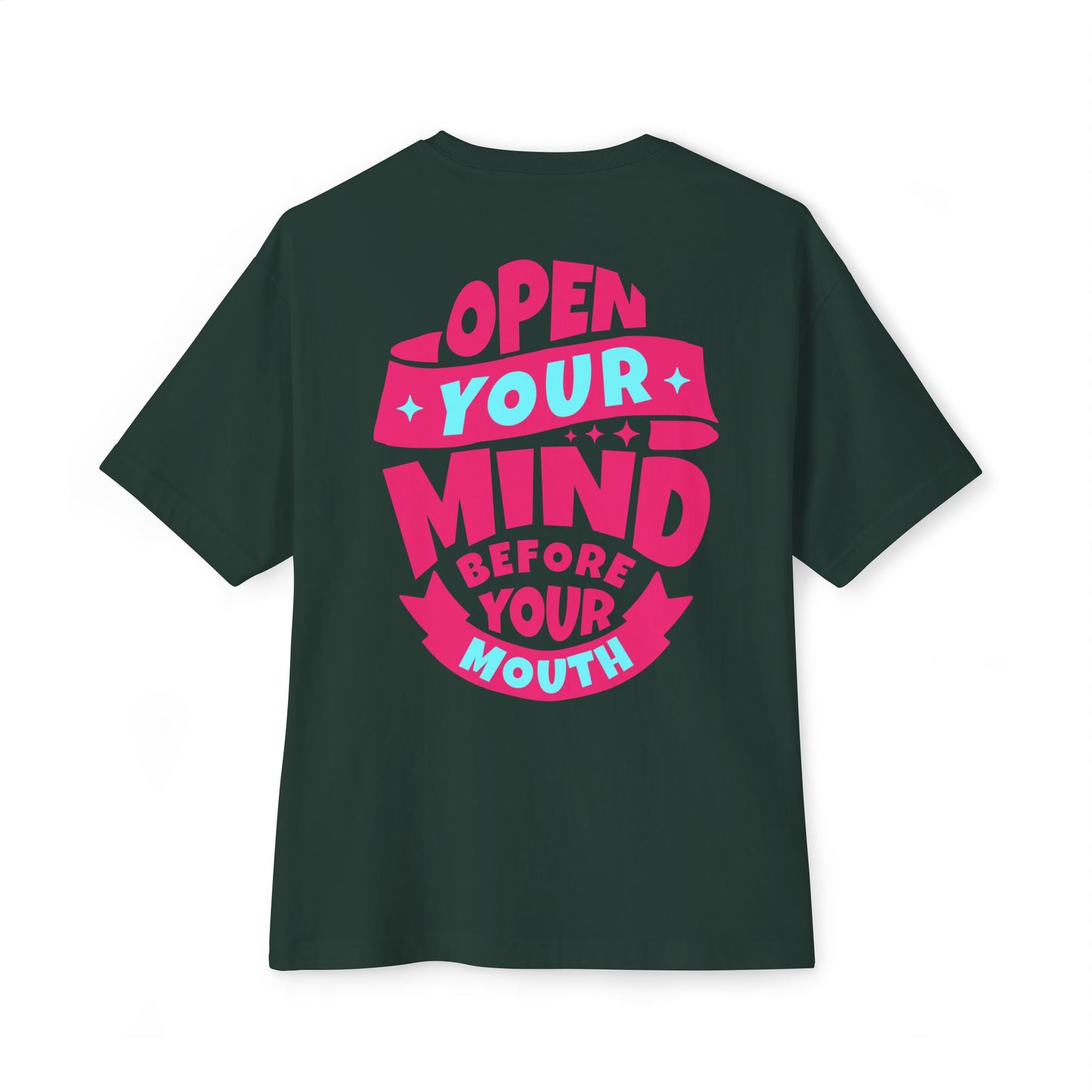 F&BPD - Open Your Mind Oversized Tee – Wisdom Statement Streetwear