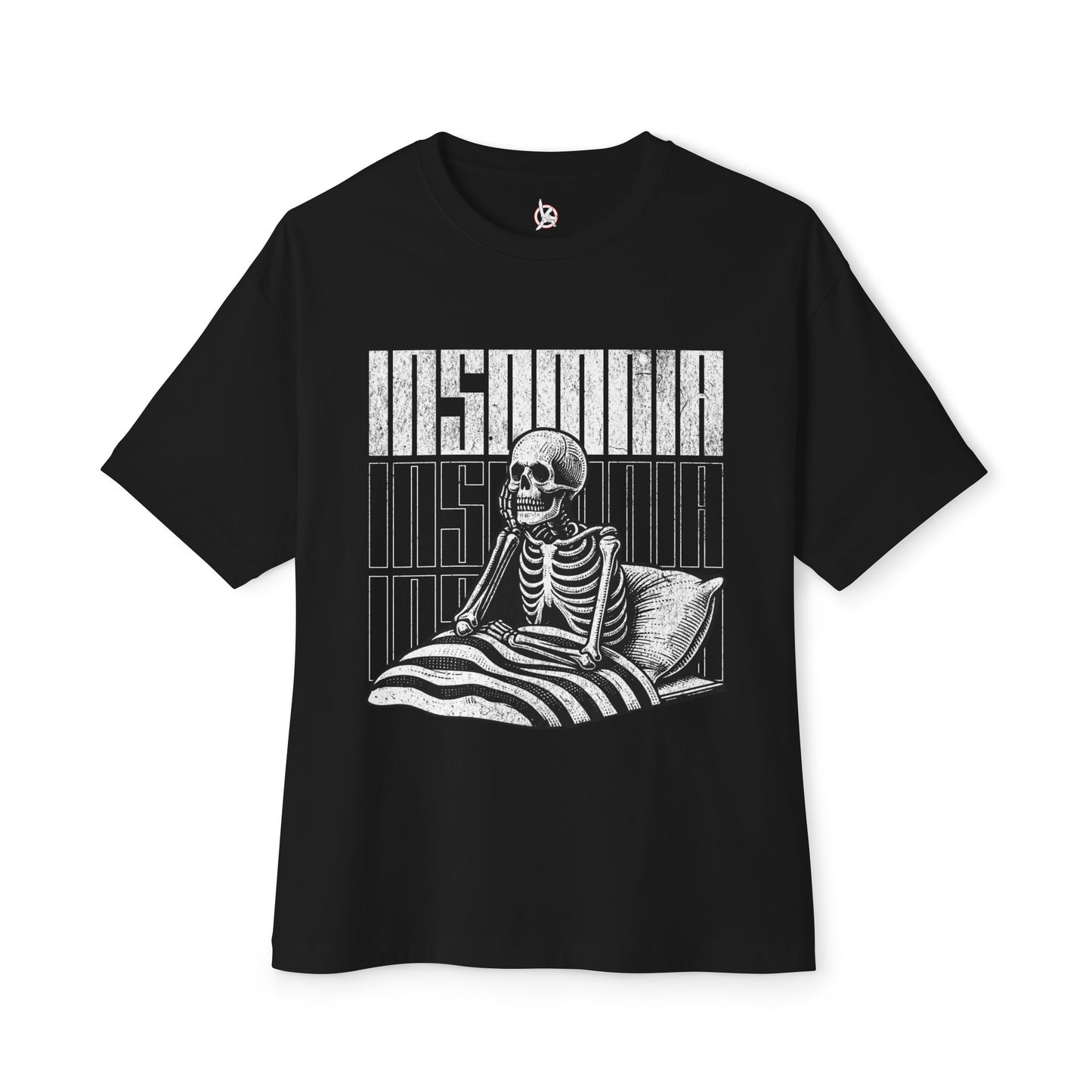 FPD - Insomnia Oversized Tee — Late Night Mind Battle Statement Shirt