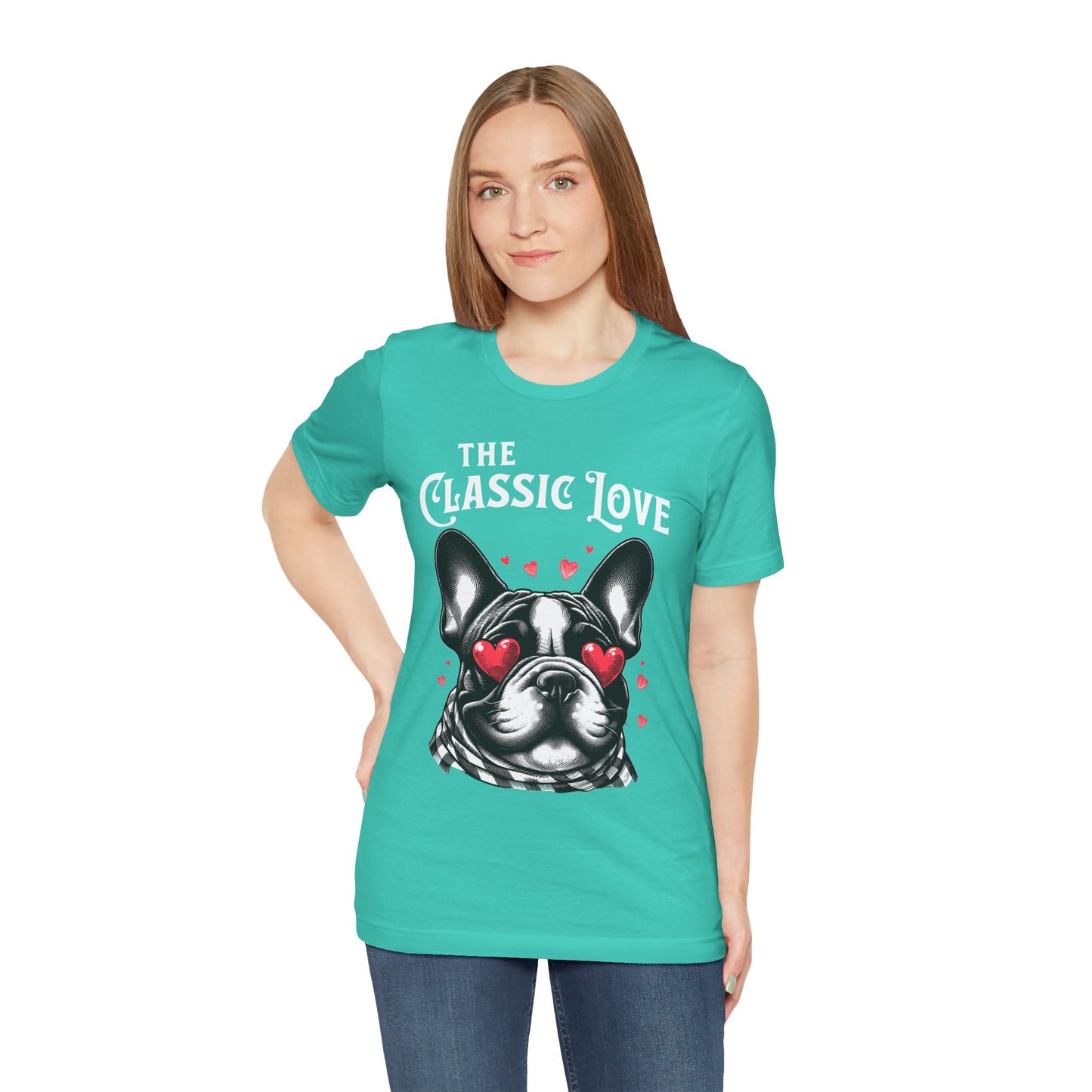 FPD - Unisex T-shirt - Pug Classic Love Tee – Cute Dog Lover Statement Shirt