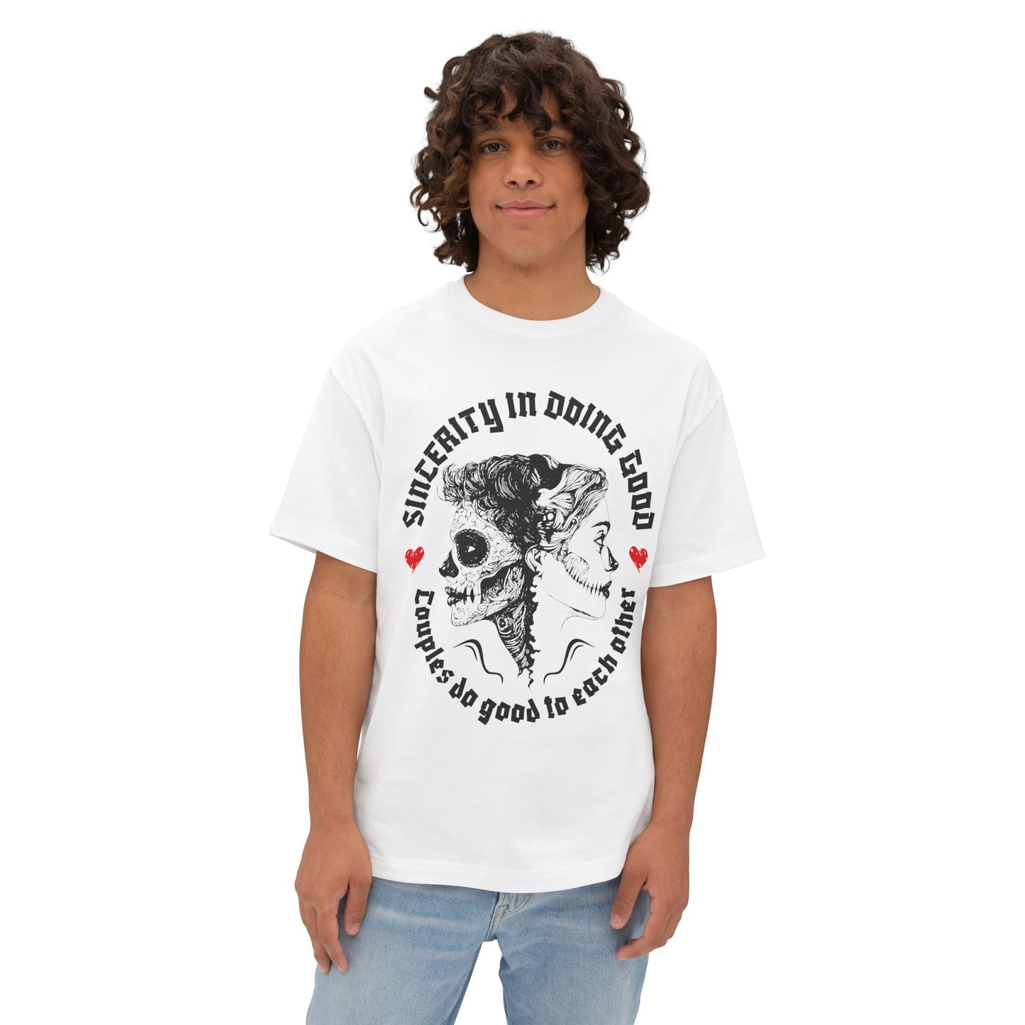 FPD - Sincerity in Doing Good Oversized Tee – Kindness Statement Shirt