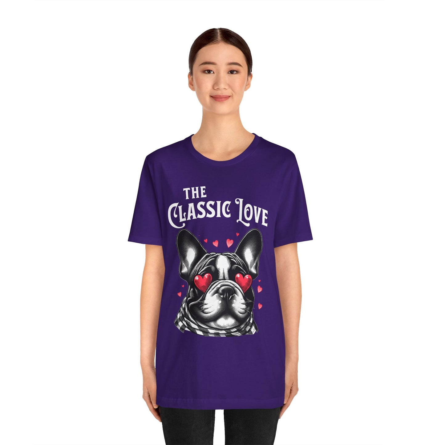 FPD - Unisex T-shirt - Pug Classic Love Tee – Cute Dog Lover Statement Shirt