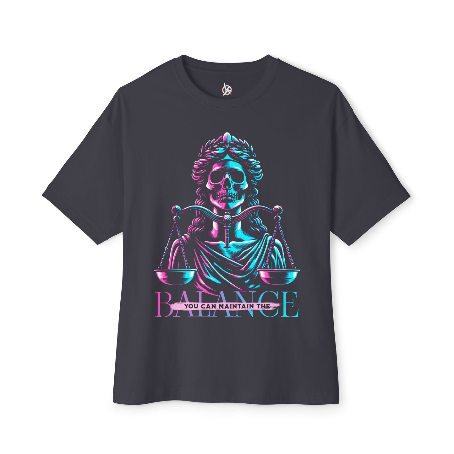 FPD - Maintain the Balance Oversized Tee – Wellness & Mindfulness Shirt