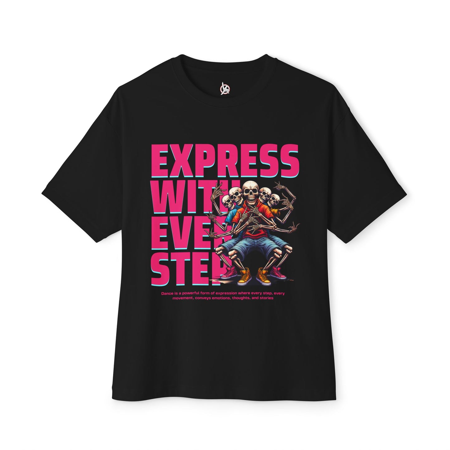 FPD - Express With Every Step Oversized Tee – Creative Confidence Shirt