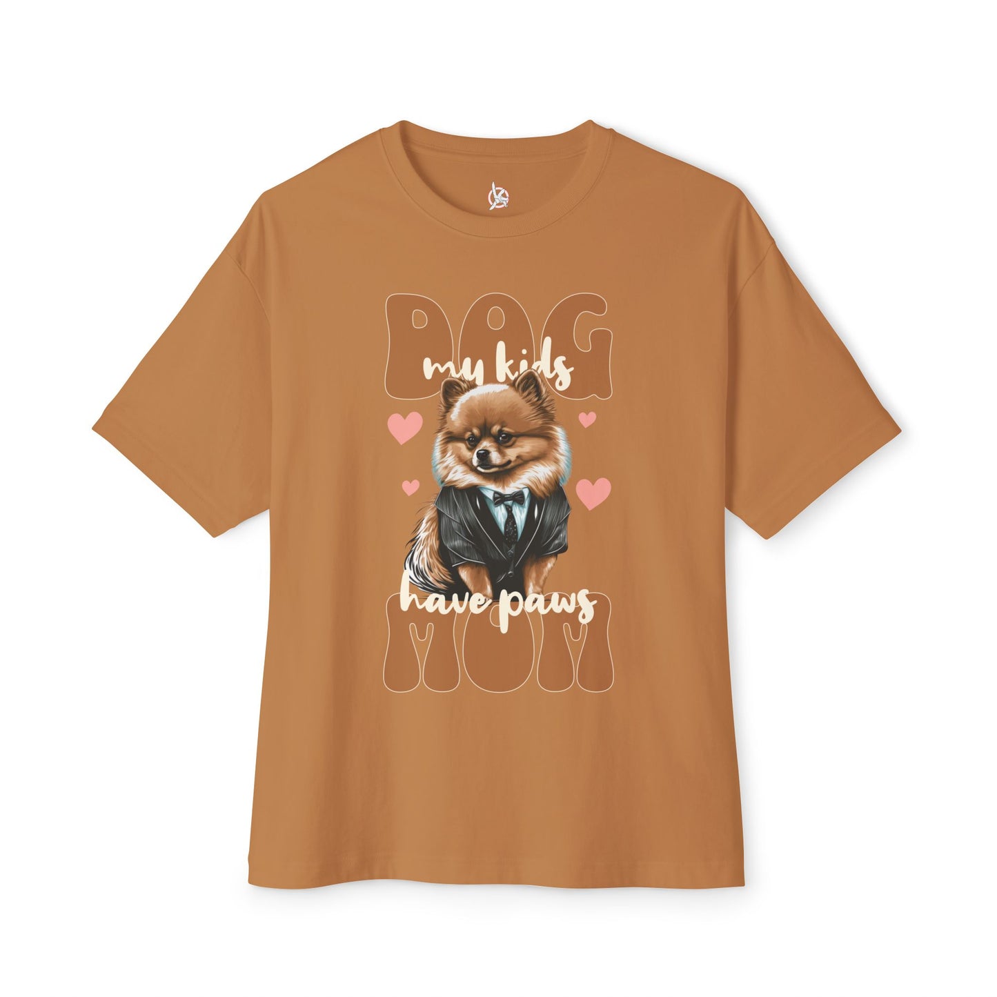 Oversized Dog Mom T-Shirt | Cute & Comfy Pet Lover Tee - FPD