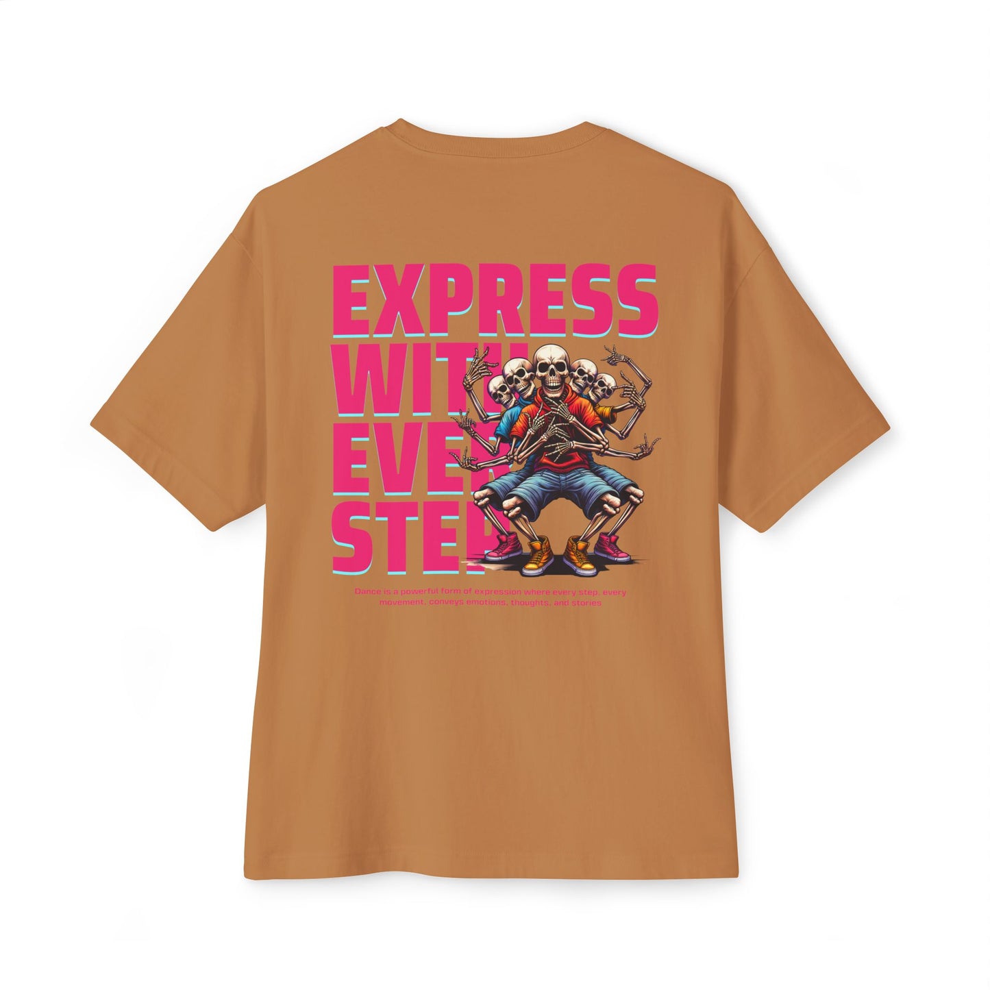 F&BPD - Express With Every Step Oversized Tee – Statement Streetwear